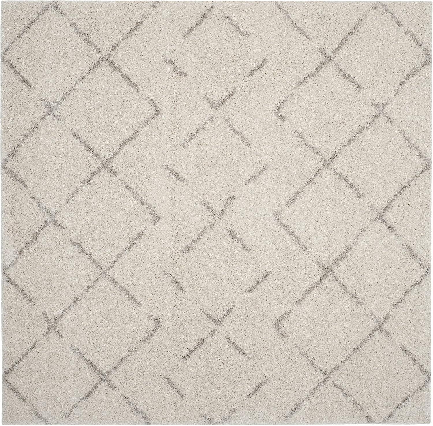 image:imageSAFAVIEH Area Rug 8x10 Arizona Shag Collection Large Ivory amp Beige Moroccan Boho Design NonShedding amp Easy to Clean Ideal for Living Room Bedroom Dining Space ASG743AIvoryBeige