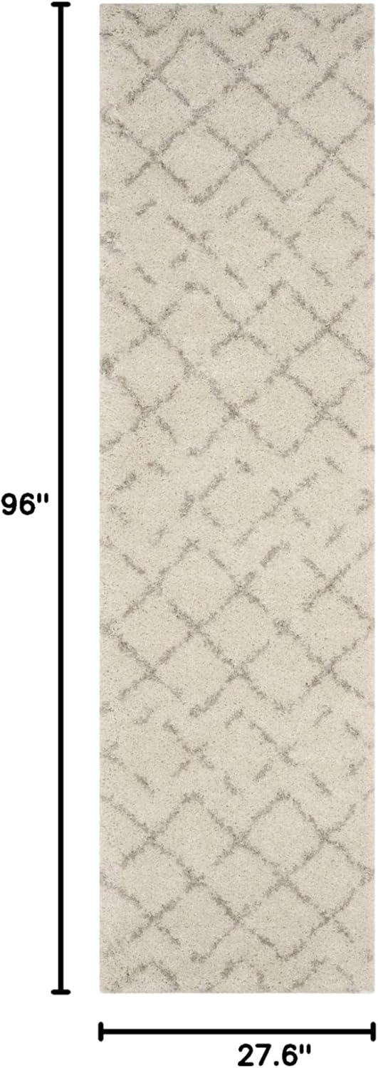 image:imageSAFAVIEH Area Rug 8x10 Arizona Shag Collection Large Ivory amp Beige Moroccan Boho Design NonShedding amp Easy to Clean Ideal for Living Room Bedroom Dining Space ASG743AIvoryBeige