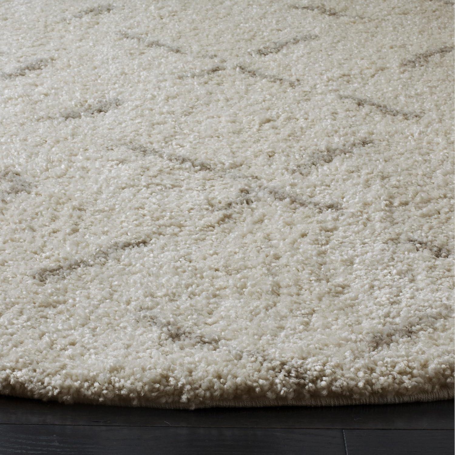image:imageSAFAVIEH Area Rug 8x10 Arizona Shag Collection Large Ivory amp Beige Moroccan Boho Design NonShedding amp Easy to Clean Ideal for Living Room Bedroom Dining Space ASG743ABrownIvory
