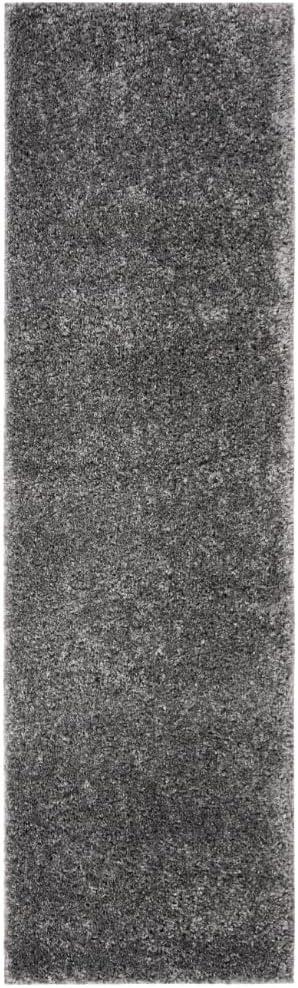 image:imageSAFAVIEH Area Rug 8x10 August Shag Collection Large White Solid Pattern NonShedding amp Easy Cleaning Plush Thick Pile Ideal for Living Room Bedroom Dining Space AUG900AGrey