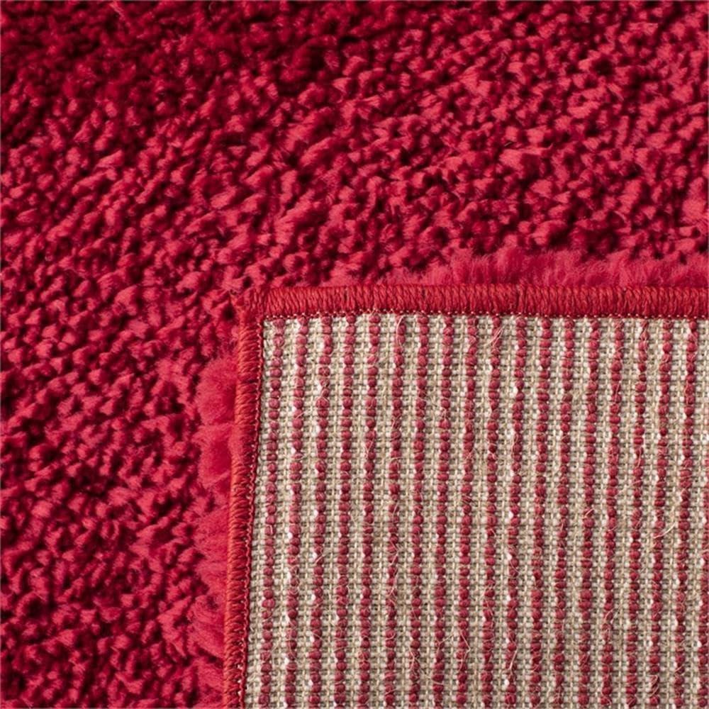 image:imageSAFAVIEH Area Rug 8x10 August Shag Collection Large White Solid Pattern NonShedding amp Easy Cleaning Plush Thick Pile Ideal for Living Room Bedroom Dining Space AUG900ARed