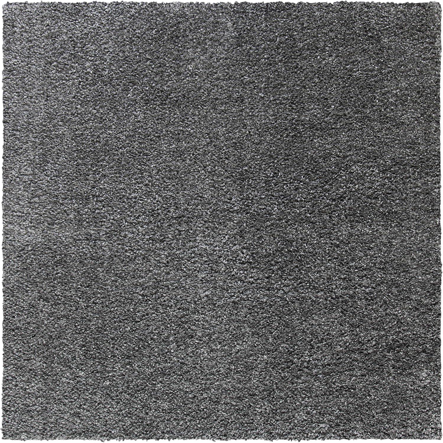 image:imageSAFAVIEH Area Rug 8x10 August Shag Collection Large White Solid Pattern NonShedding amp Easy Cleaning Plush Thick Pile Ideal for Living Room Bedroom Dining Space AUG900AGrey