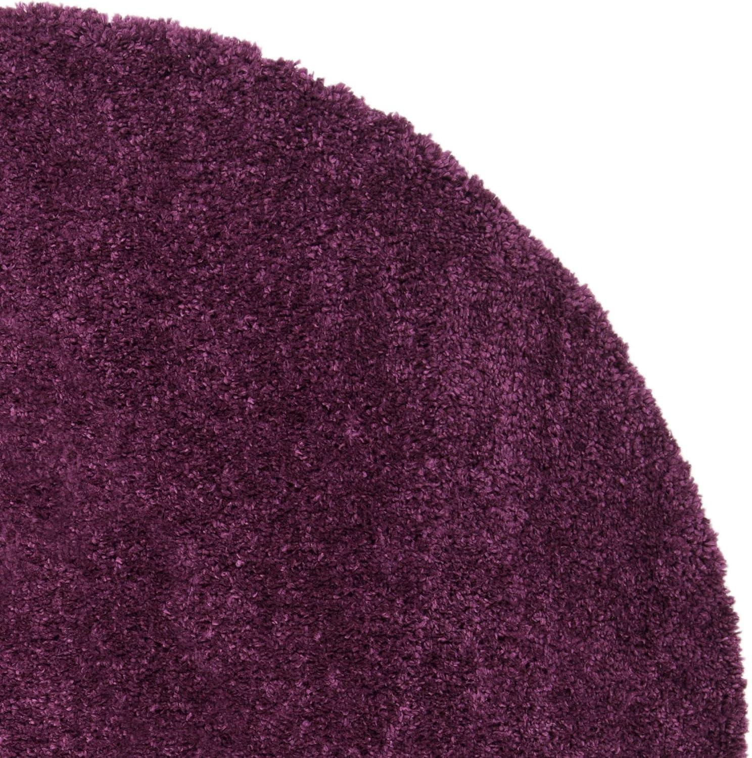image:imageSAFAVIEH Area Rug 8x10 August Shag Collection Large White Solid Pattern NonShedding amp Easy Cleaning Plush Thick Pile Ideal for Living Room Bedroom Dining Space AUG900APurple