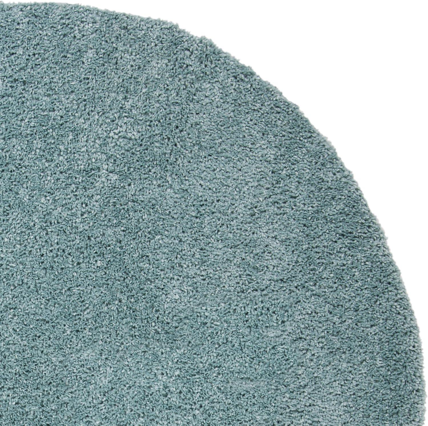 image:imageSAFAVIEH Area Rug 8x10 August Shag Collection Large White Solid Pattern NonShedding amp Easy Cleaning Plush Thick Pile Ideal for Living Room Bedroom Dining Space AUG900AAqua