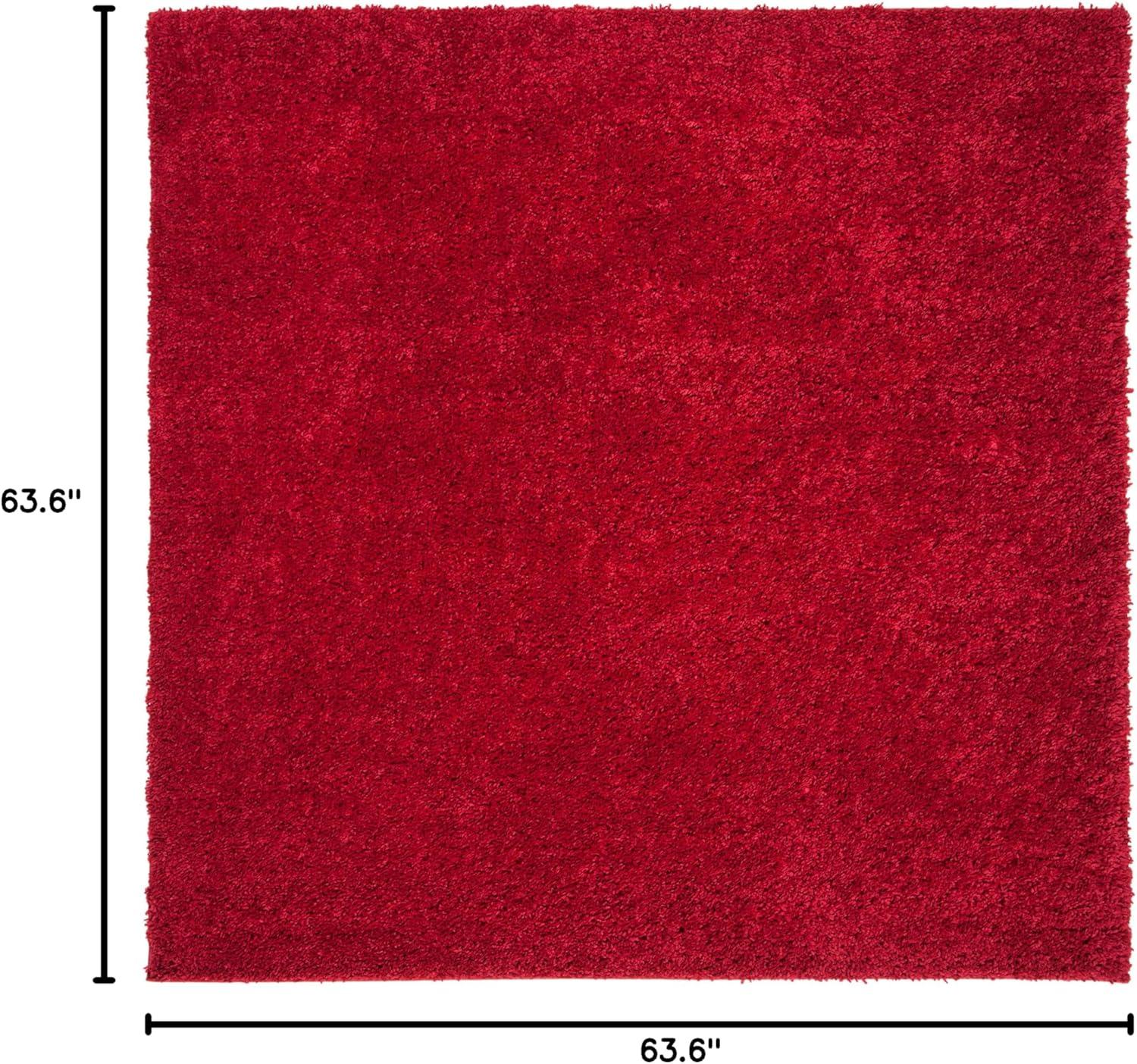 image:imageSAFAVIEH Area Rug 8x10 August Shag Collection Large White Solid Pattern NonShedding amp Easy Cleaning Plush Thick Pile Ideal for Living Room Bedroom Dining Space AUG900ARed