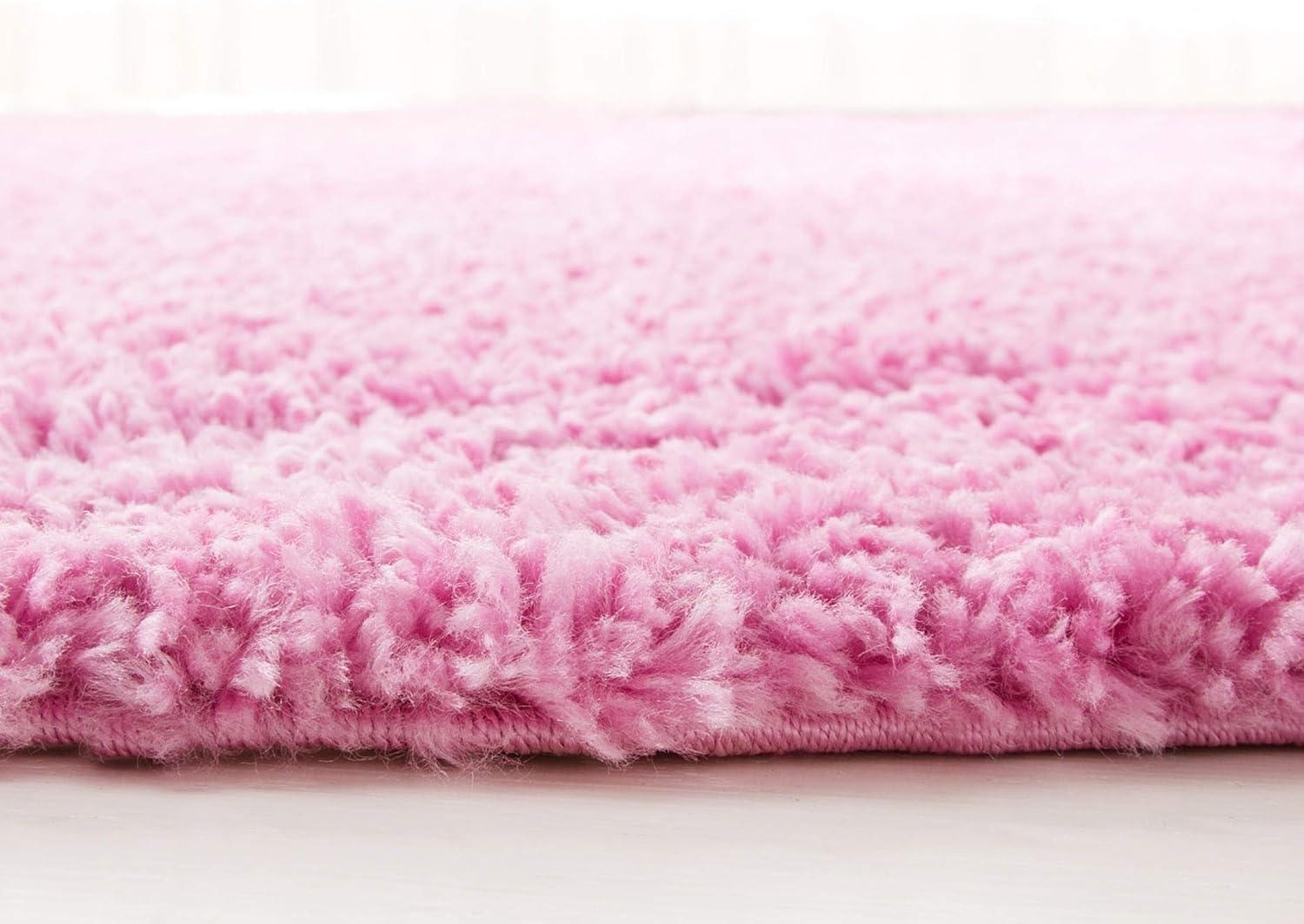 image:imageSAFAVIEH Area Rug 8x10 August Shag Collection Large White Solid Pattern NonShedding amp Easy Cleaning Plush Thick Pile Ideal for Living Room Bedroom Dining Space AUG900APink