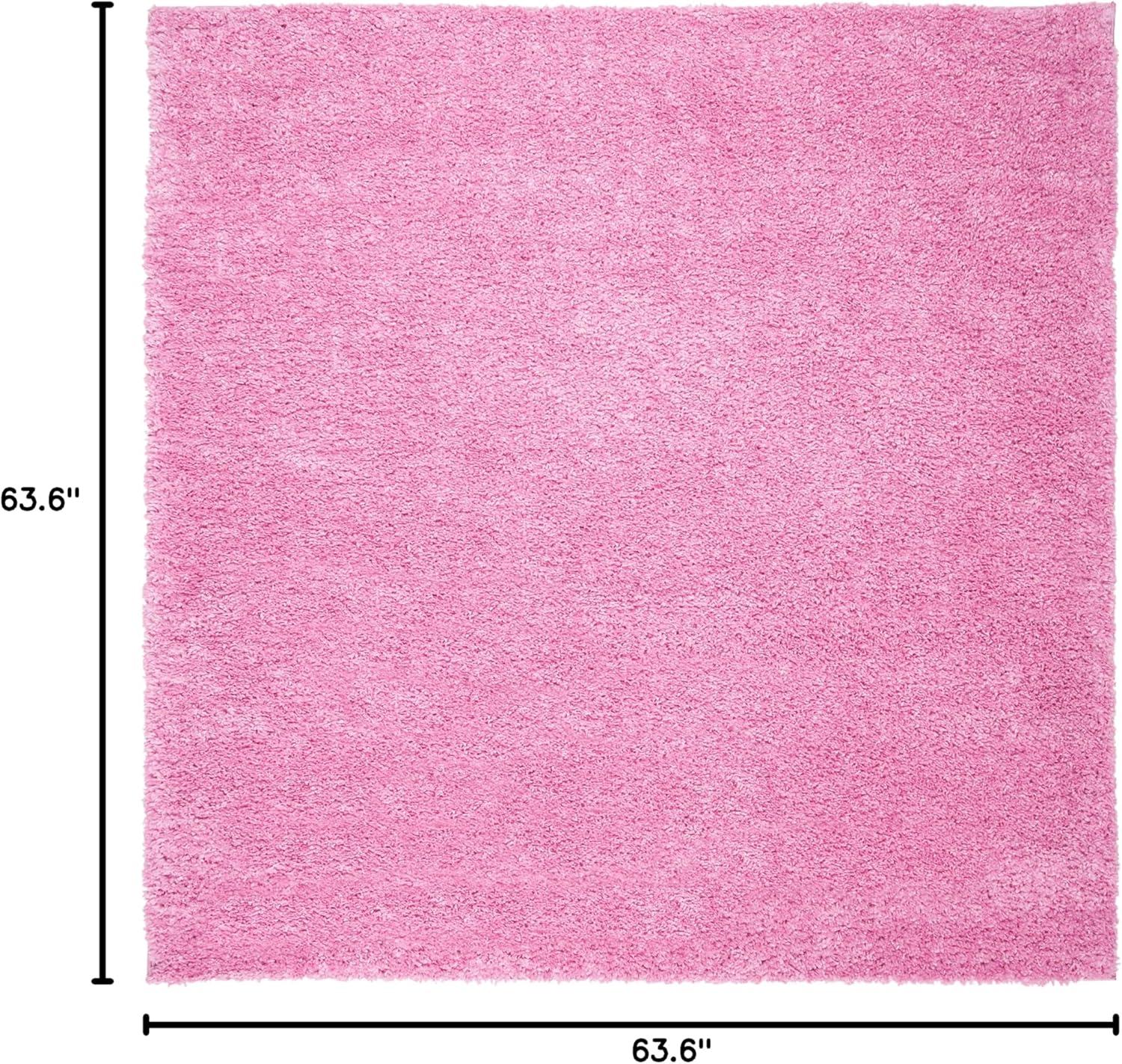 image:imageSAFAVIEH Area Rug 8x10 August Shag Collection Large White Solid Pattern NonShedding amp Easy Cleaning Plush Thick Pile Ideal for Living Room Bedroom Dining Space AUG900APink
