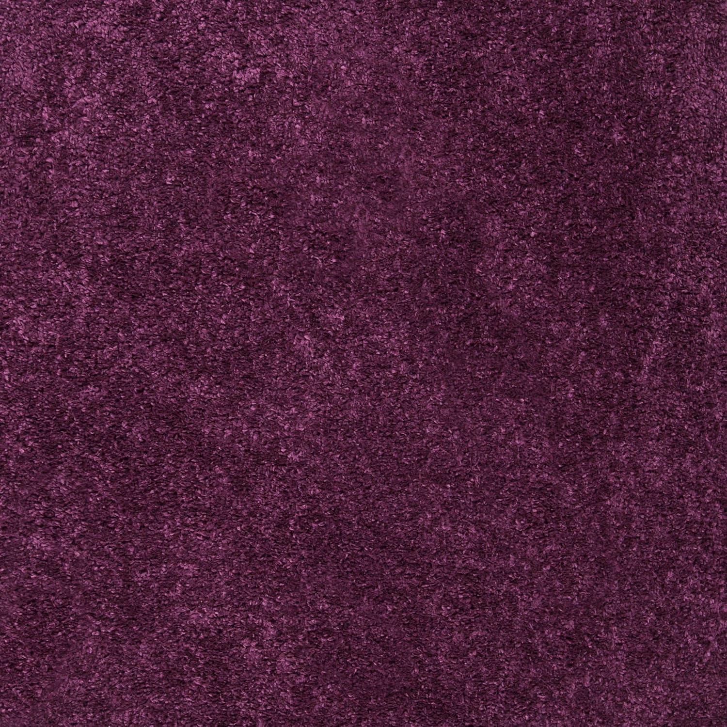 image:imageSAFAVIEH Area Rug 8x10 August Shag Collection Large White Solid Pattern NonShedding amp Easy Cleaning Plush Thick Pile Ideal for Living Room Bedroom Dining Space AUG900APurple