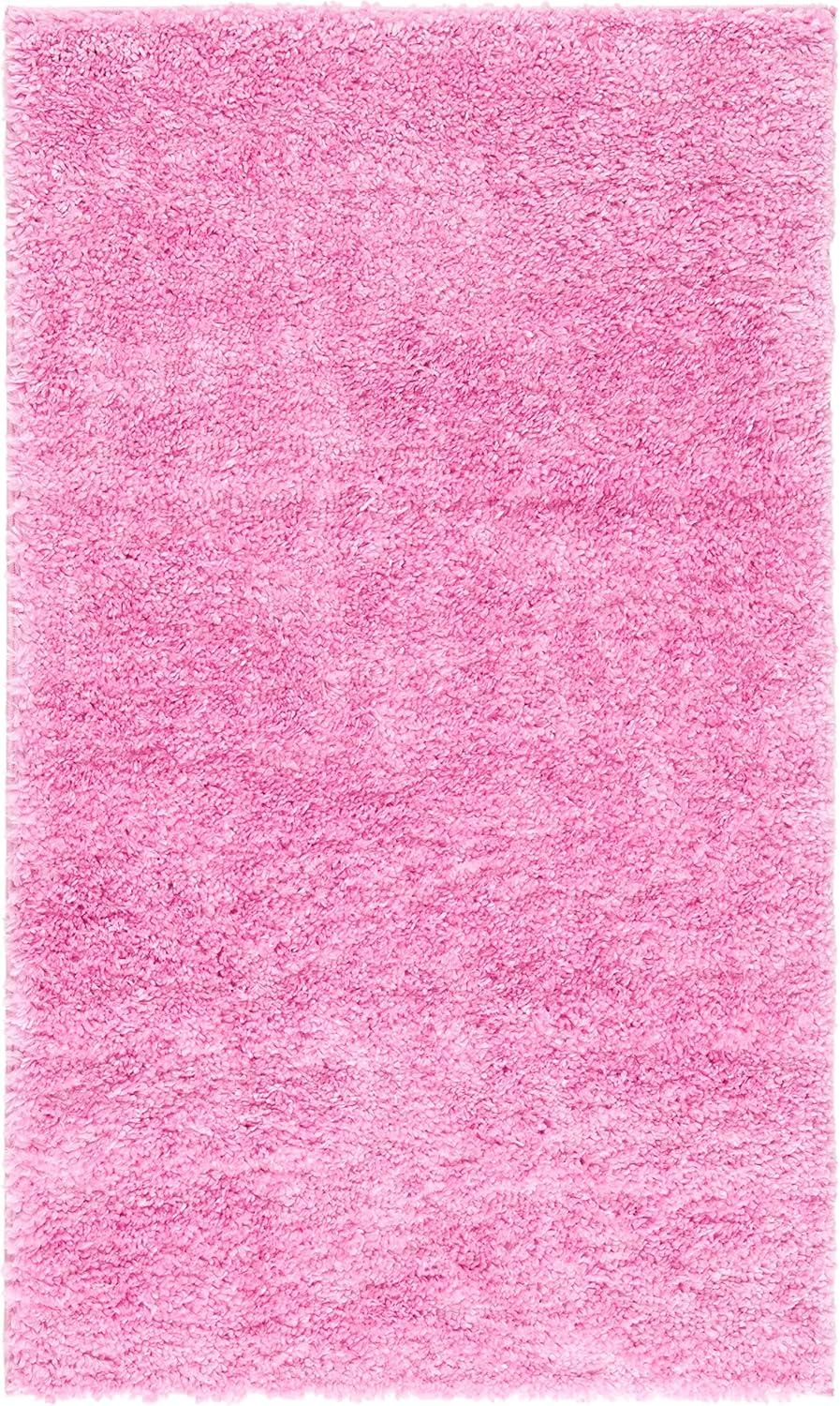 image:imageSAFAVIEH Area Rug 8x10 August Shag Collection Large White Solid Pattern NonShedding amp Easy Cleaning Plush Thick Pile Ideal for Living Room Bedroom Dining Space AUG900APink