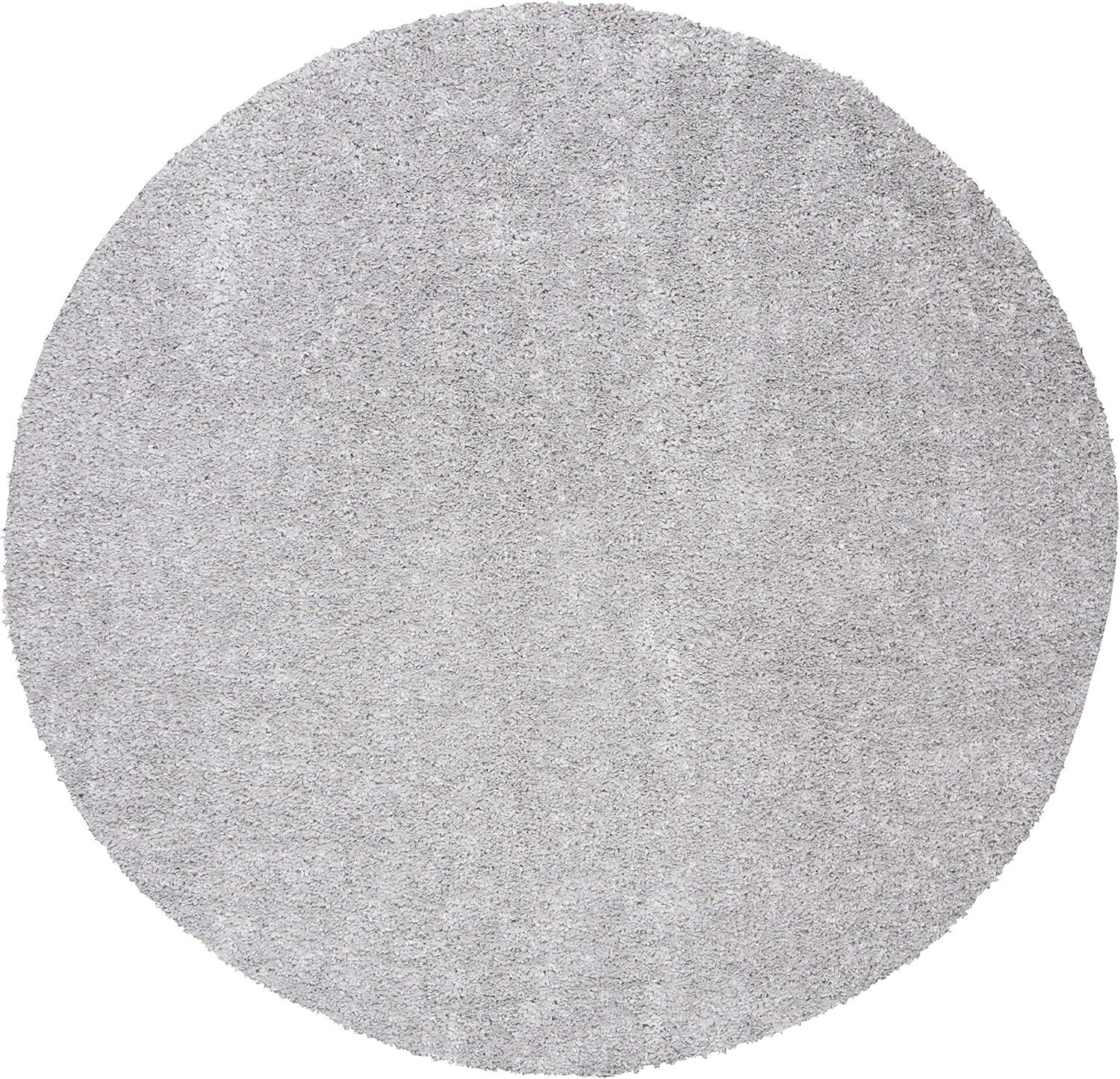 image:imageSAFAVIEH Area Rug 8x10 August Shag Collection Large White Solid Pattern NonShedding amp Easy Cleaning Plush Thick Pile Ideal for Living Room Bedroom Dining Space AUG900ASilver