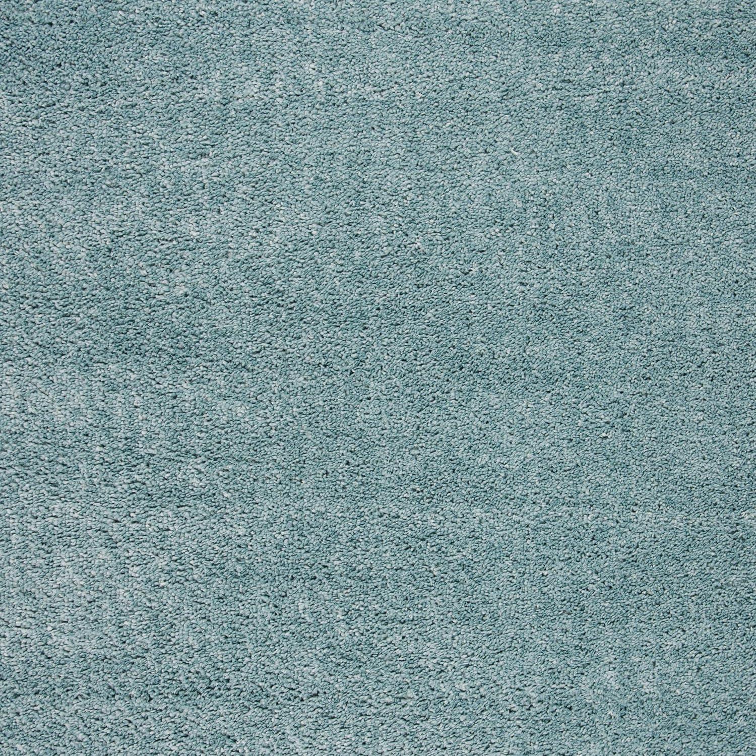 image:imageSAFAVIEH Area Rug 8x10 August Shag Collection Large White Solid Pattern NonShedding amp Easy Cleaning Plush Thick Pile Ideal for Living Room Bedroom Dining Space AUG900AAqua