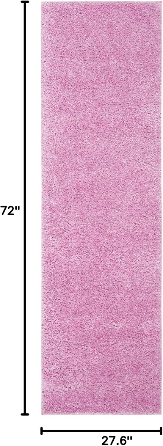image:imageSAFAVIEH Area Rug 8x10 August Shag Collection Large White Solid Pattern NonShedding amp Easy Cleaning Plush Thick Pile Ideal for Living Room Bedroom Dining Space AUG900APink