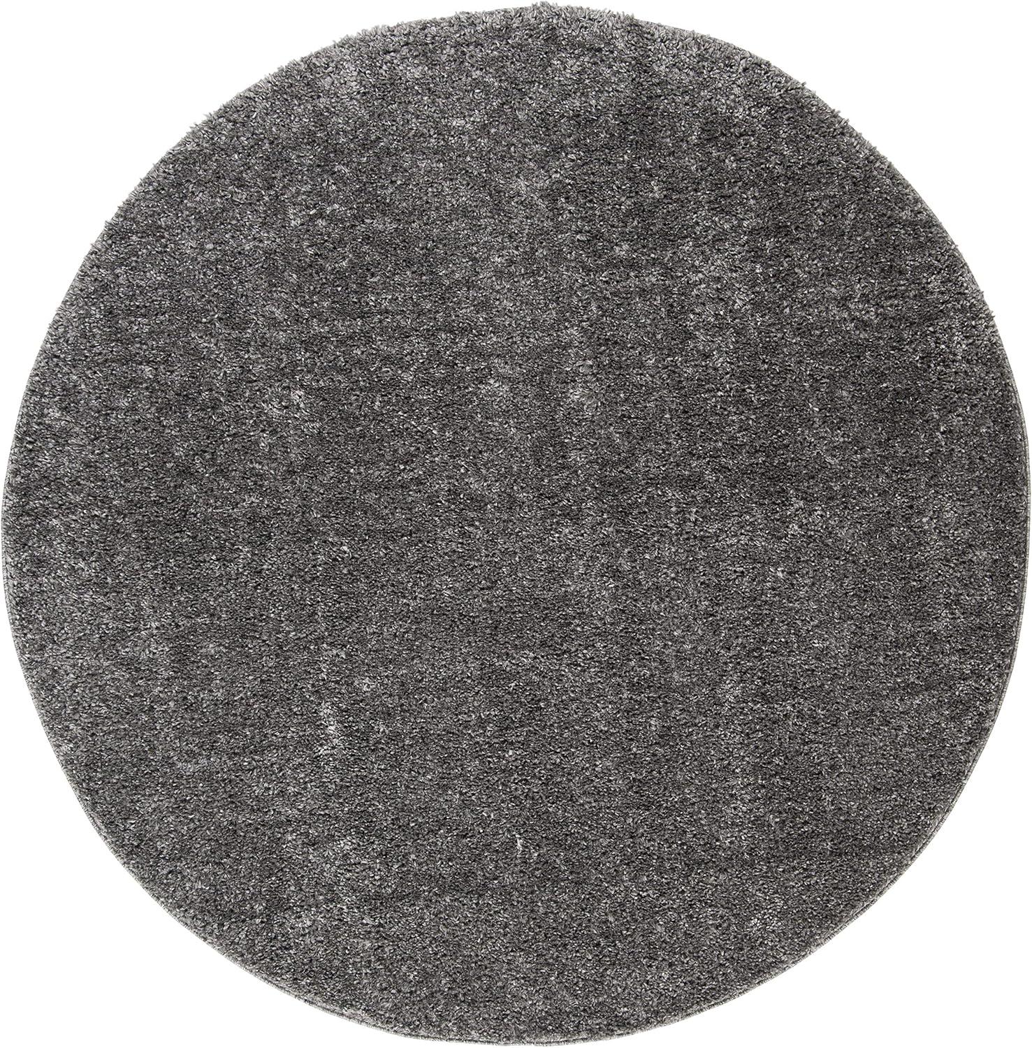 image:imageSAFAVIEH Area Rug 8x10 August Shag Collection Large White Solid Pattern NonShedding amp Easy Cleaning Plush Thick Pile Ideal for Living Room Bedroom Dining Space AUG900AGrey