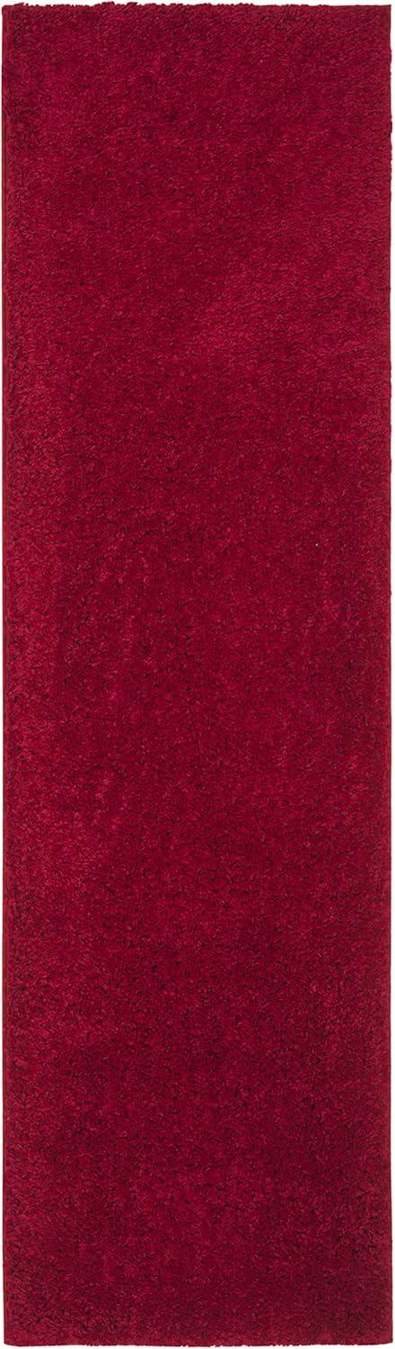 image:imageSAFAVIEH Area Rug 8x10 August Shag Collection Large White Solid Pattern NonShedding amp Easy Cleaning Plush Thick Pile Ideal for Living Room Bedroom Dining Space AUG900ARed