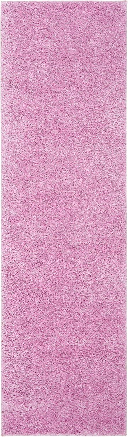image:imageSAFAVIEH Area Rug 8x10 August Shag Collection Large White Solid Pattern NonShedding amp Easy Cleaning Plush Thick Pile Ideal for Living Room Bedroom Dining Space AUG900APink