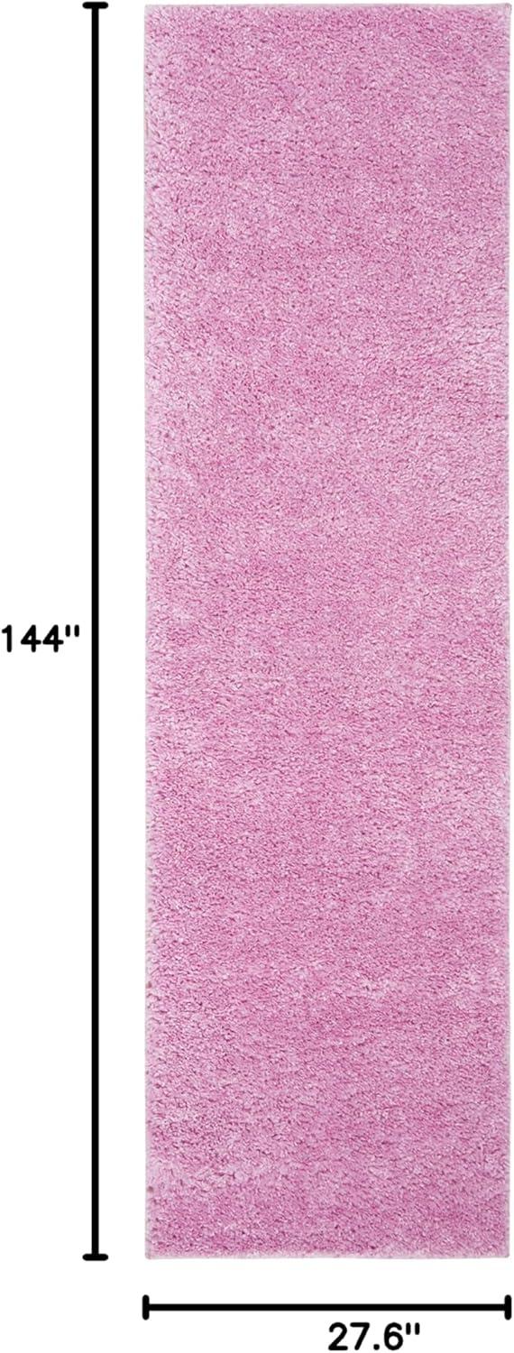 image:imageSAFAVIEH Area Rug 8x10 August Shag Collection Large White Solid Pattern NonShedding amp Easy Cleaning Plush Thick Pile Ideal for Living Room Bedroom Dining Space AUG900APink