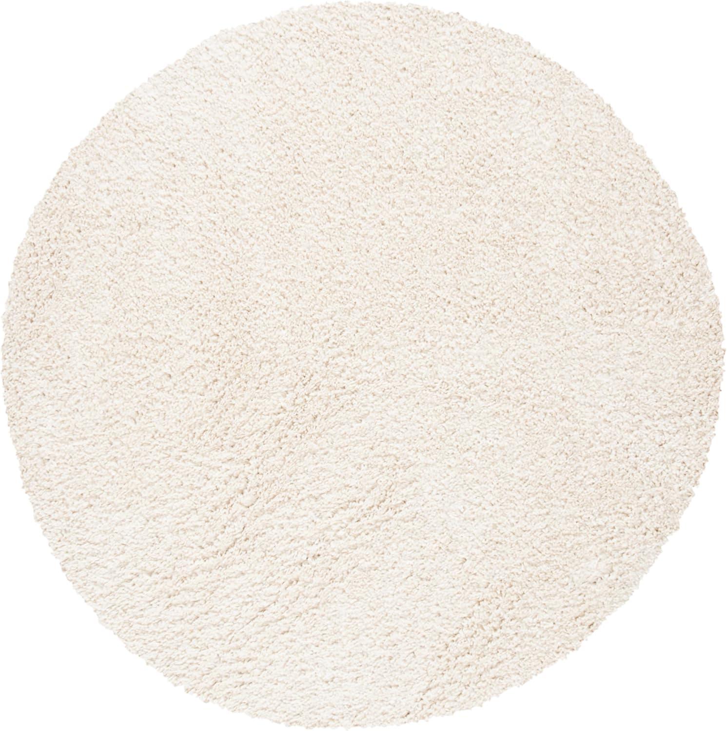 image:imageSAFAVIEH Area Rug 8x10 August Shag Collection Large White Solid Pattern NonShedding amp Easy Cleaning Plush Thick Pile Ideal for Living Room Bedroom Dining Space AUG900AIvory