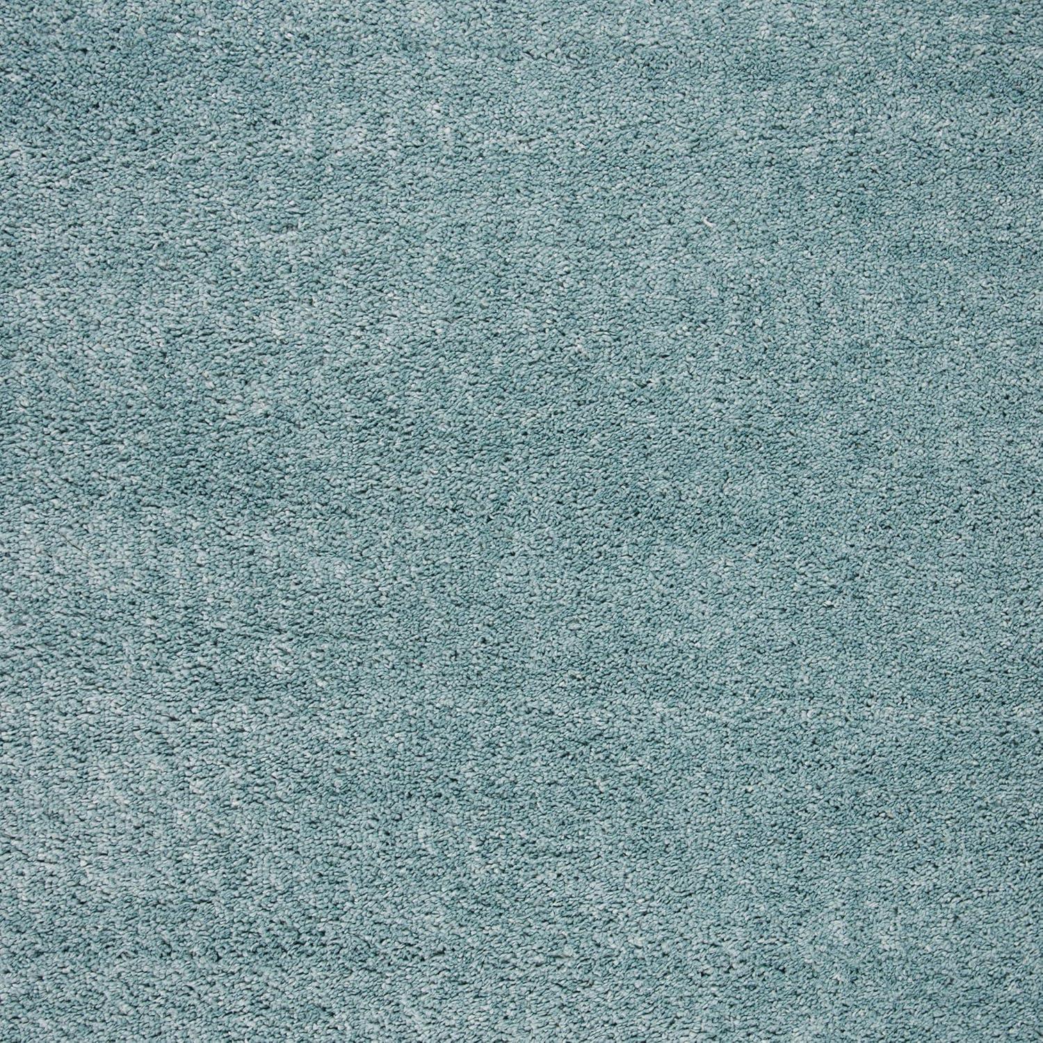 image:imageSAFAVIEH Area Rug 8x10 August Shag Collection Large White Solid Pattern NonShedding amp Easy Cleaning Plush Thick Pile Ideal for Living Room Bedroom Dining Space AUG900AAqua