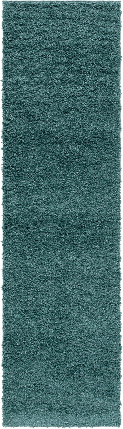 image:imageSAFAVIEH Area Rug 8x10 August Shag Collection Large White Solid Pattern NonShedding amp Easy Cleaning Plush Thick Pile Ideal for Living Room Bedroom Dining Space AUG900AGreen