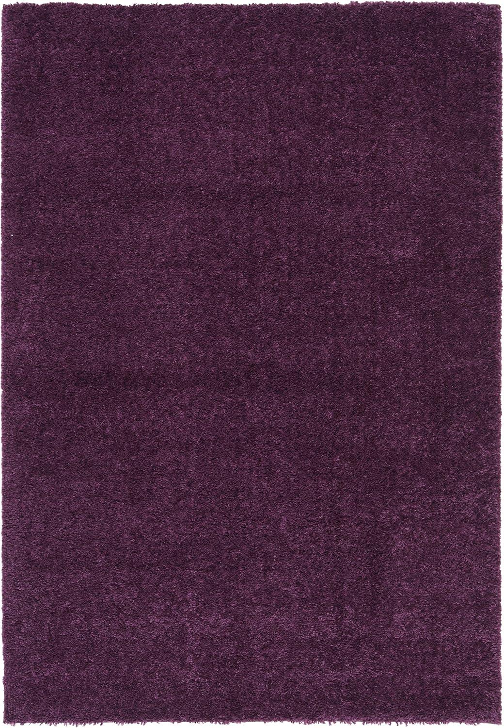 image:imageSAFAVIEH Area Rug 8x10 August Shag Collection Large White Solid Pattern NonShedding amp Easy Cleaning Plush Thick Pile Ideal for Living Room Bedroom Dining Space AUG900APurple
