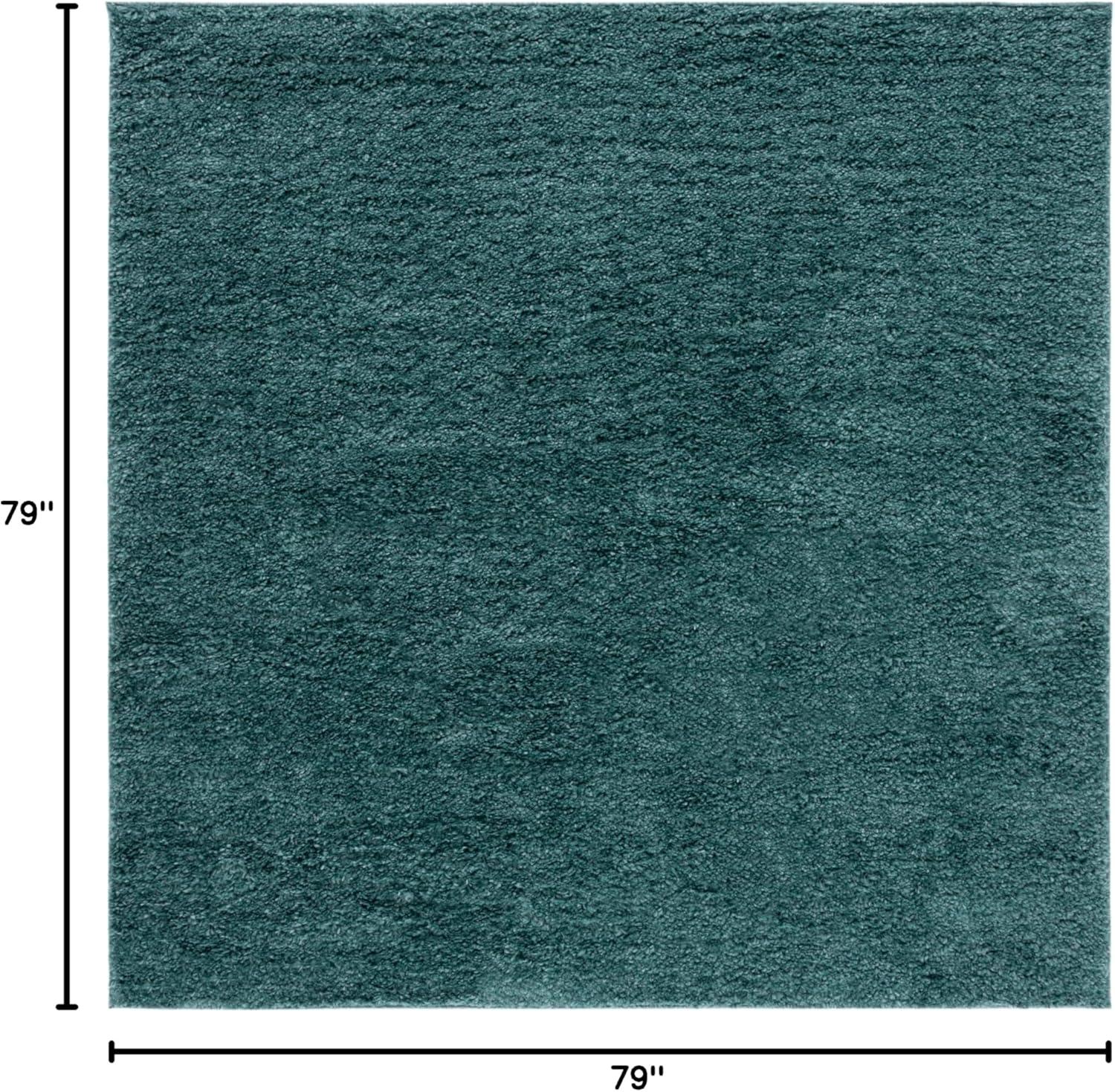 image:imageSAFAVIEH Area Rug 8x10 August Shag Collection Large White Solid Pattern NonShedding amp Easy Cleaning Plush Thick Pile Ideal for Living Room Bedroom Dining Space AUG900AGreen