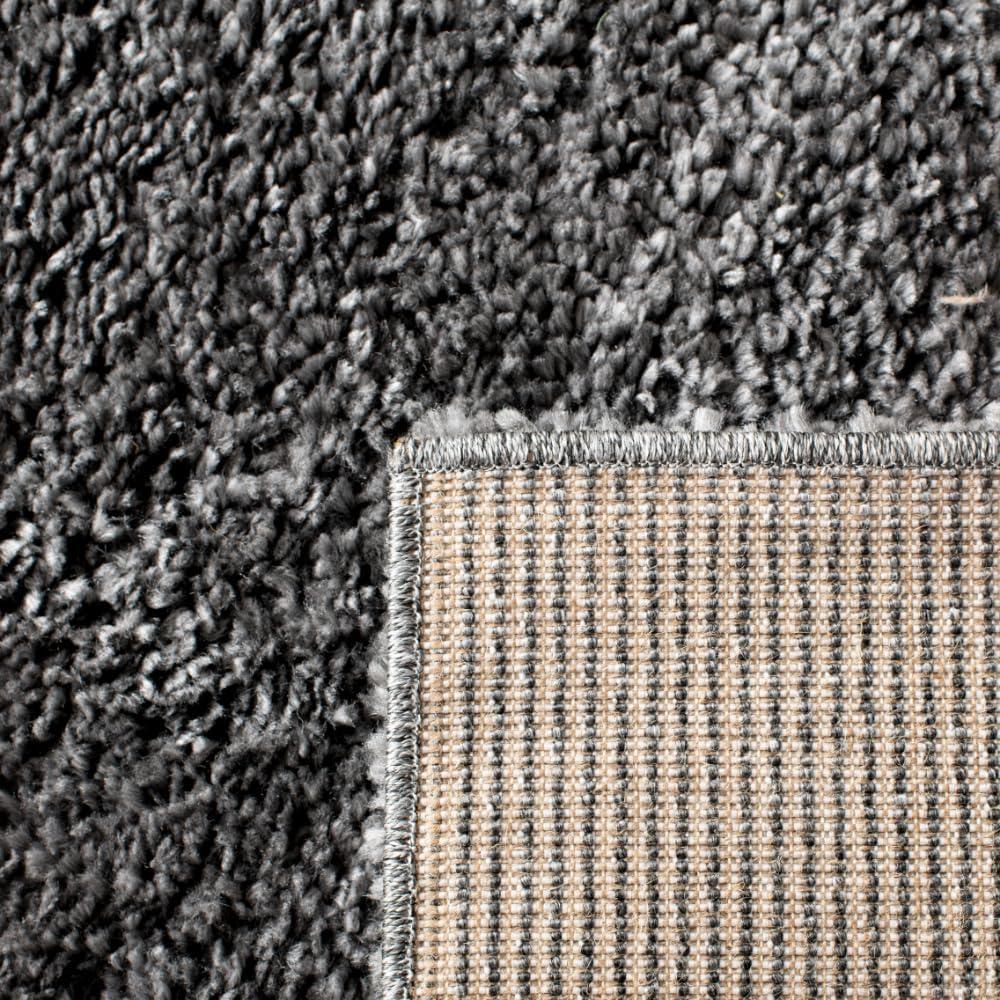 image:imageSAFAVIEH Area Rug 8x10 August Shag Collection Large White Solid Pattern NonShedding amp Easy Cleaning Plush Thick Pile Ideal for Living Room Bedroom Dining Space AUG900AGrey