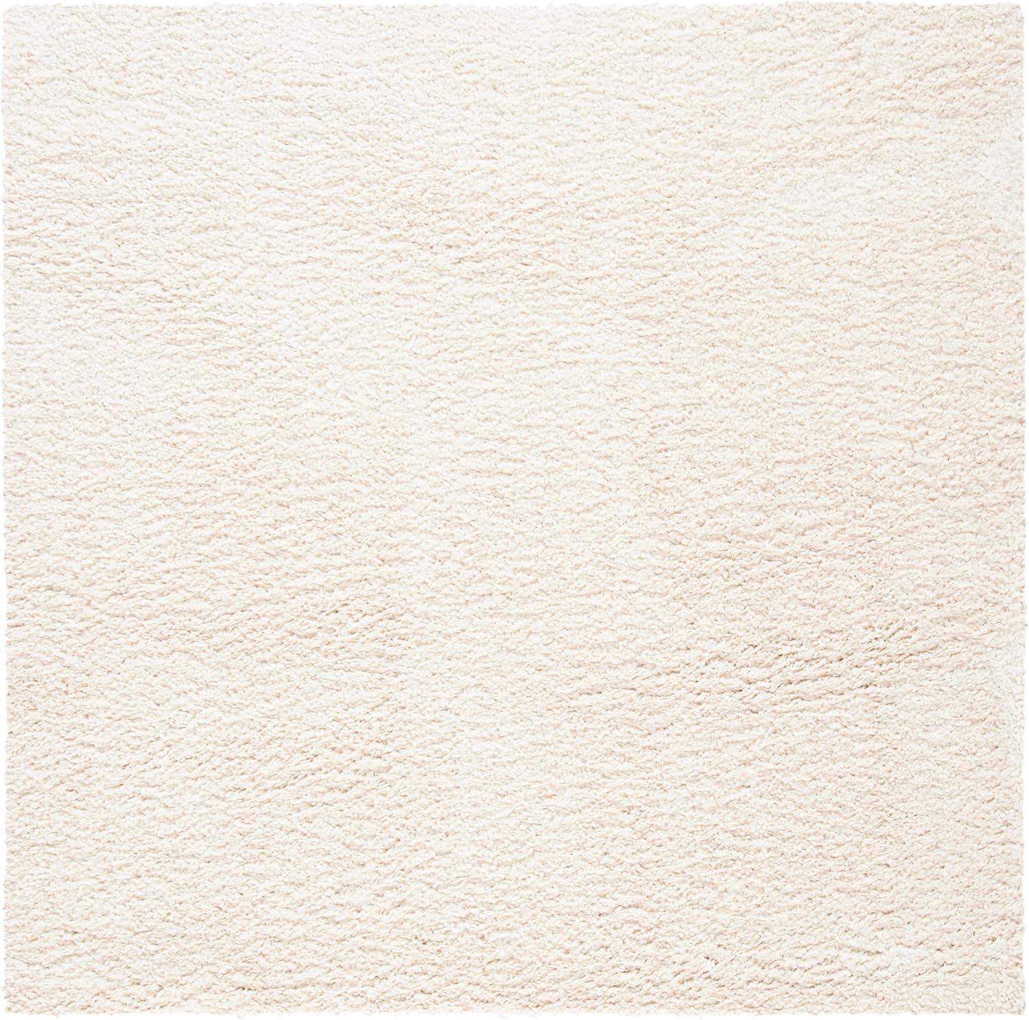 image:imageSAFAVIEH Area Rug 8x10 August Shag Collection Large White Solid Pattern NonShedding amp Easy Cleaning Plush Thick Pile Ideal for Living Room Bedroom Dining Space AUG900AIvory
