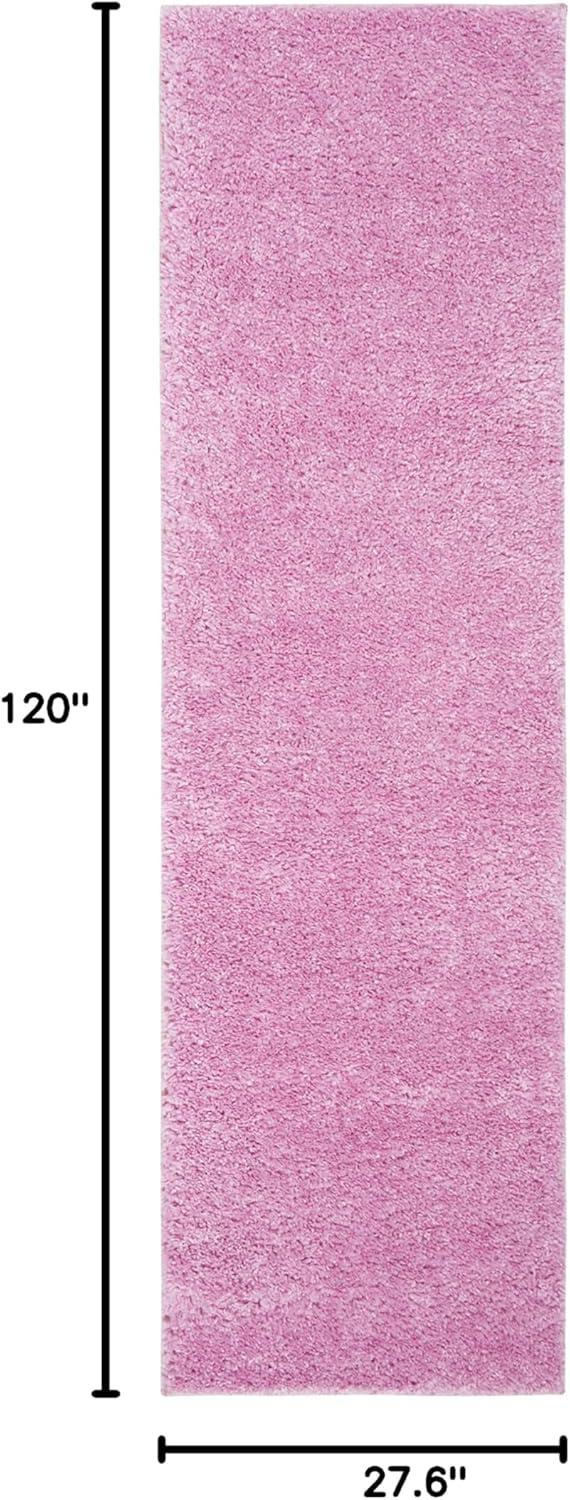 image:imageSAFAVIEH Area Rug 8x10 August Shag Collection Large White Solid Pattern NonShedding amp Easy Cleaning Plush Thick Pile Ideal for Living Room Bedroom Dining Space AUG900APink