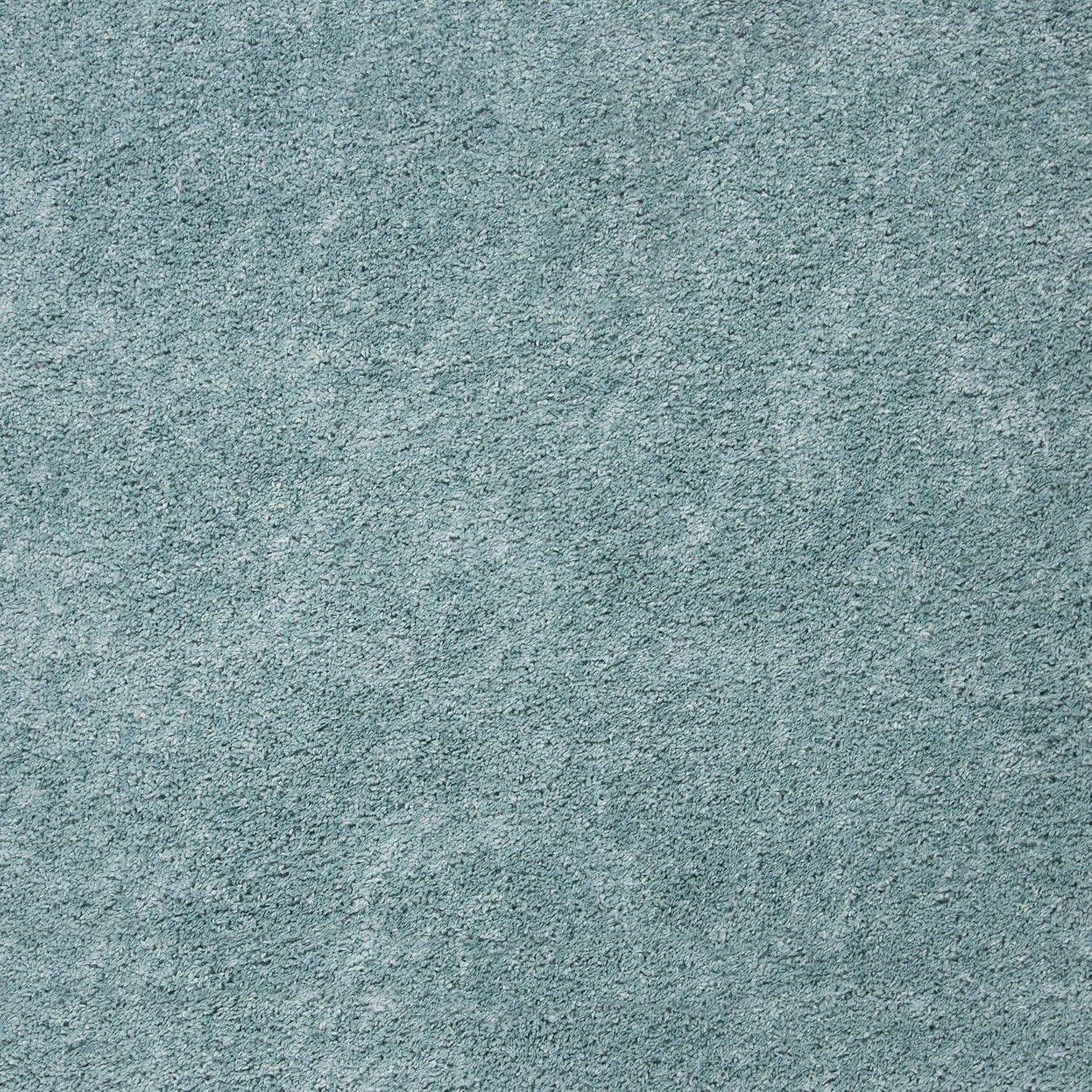 image:imageSAFAVIEH Area Rug 8x10 August Shag Collection Large White Solid Pattern NonShedding amp Easy Cleaning Plush Thick Pile Ideal for Living Room Bedroom Dining Space AUG900AAqua