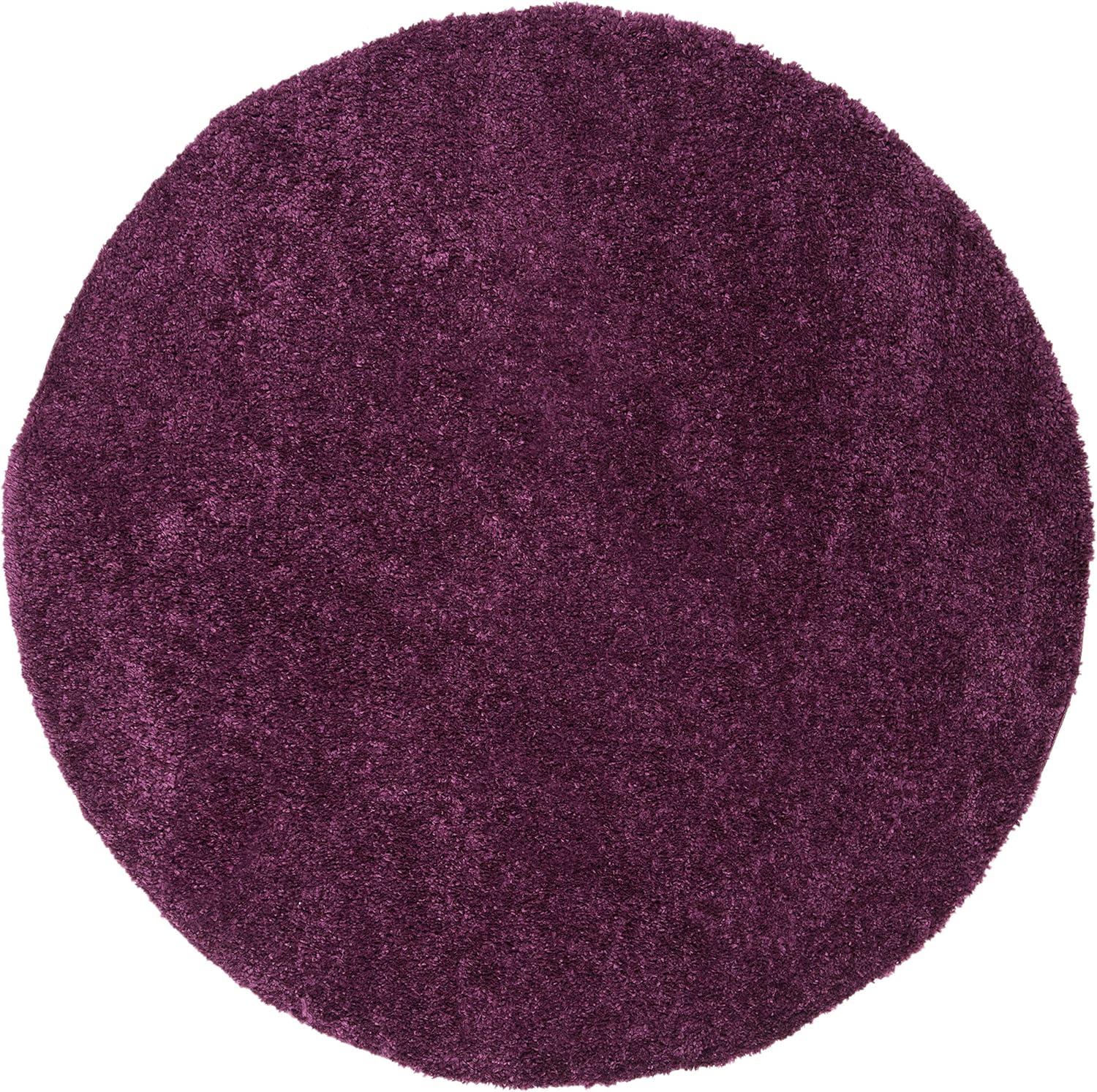 image:imageSAFAVIEH Area Rug 8x10 August Shag Collection Large White Solid Pattern NonShedding amp Easy Cleaning Plush Thick Pile Ideal for Living Room Bedroom Dining Space AUG900APurple