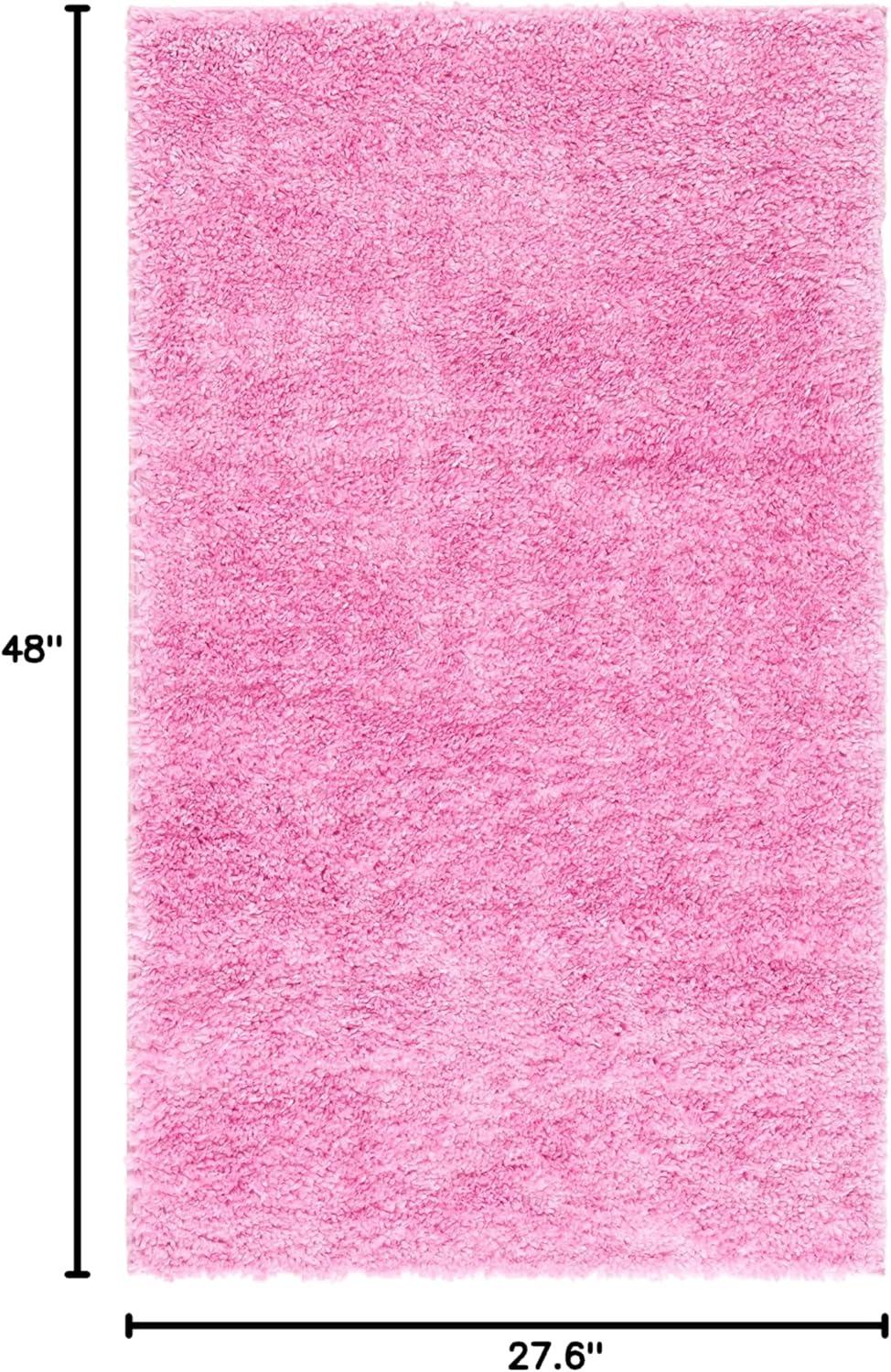 image:imageSAFAVIEH Area Rug 8x10 August Shag Collection Large White Solid Pattern NonShedding amp Easy Cleaning Plush Thick Pile Ideal for Living Room Bedroom Dining Space AUG900APink