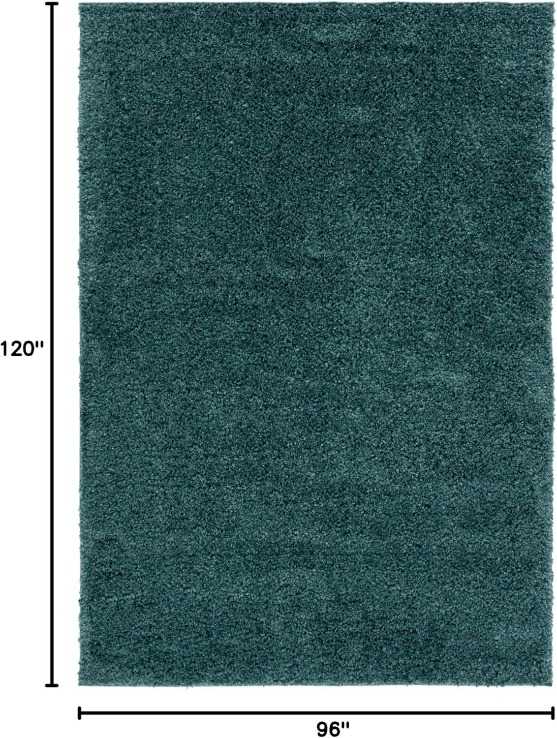 image:imageSAFAVIEH Area Rug 8x10 August Shag Collection Large White Solid Pattern NonShedding amp Easy Cleaning Plush Thick Pile Ideal for Living Room Bedroom Dining Space AUG900AGreen
