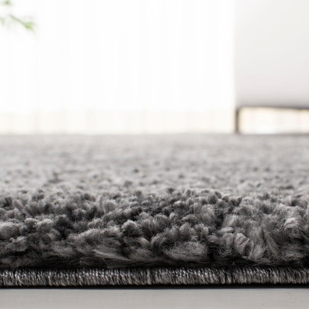 image:imageSAFAVIEH Area Rug 8x10 August Shag Collection Large White Solid Pattern NonShedding amp Easy Cleaning Plush Thick Pile Ideal for Living Room Bedroom Dining Space AUG900AGrey