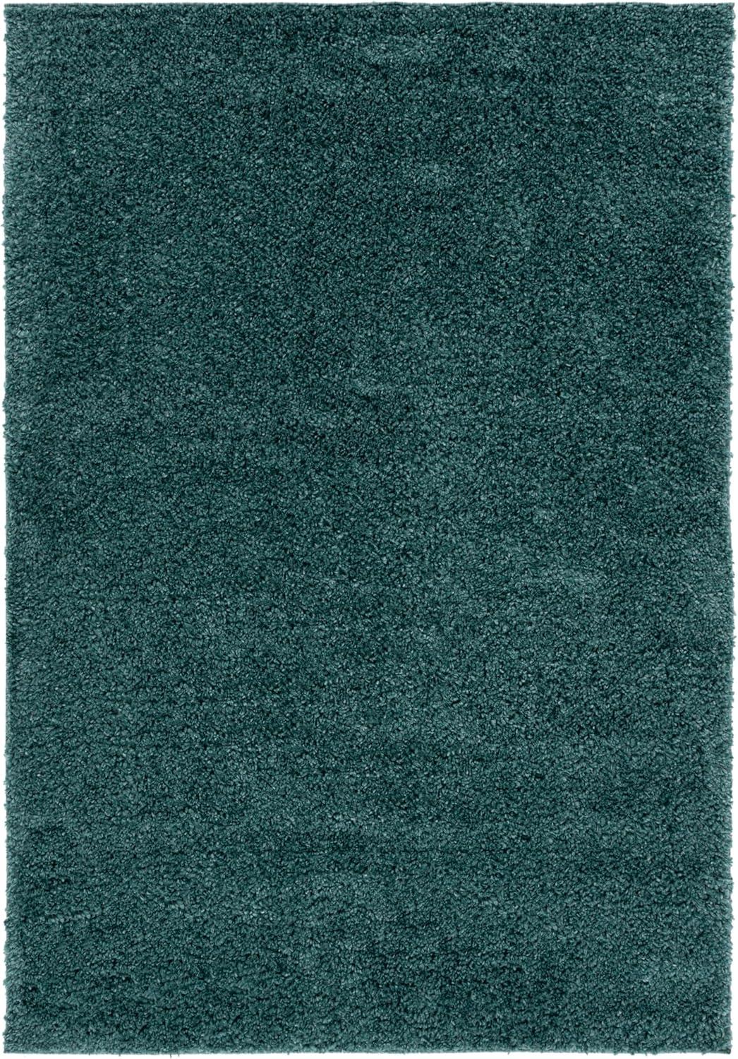 image:imageSAFAVIEH Area Rug 8x10 August Shag Collection Large White Solid Pattern NonShedding amp Easy Cleaning Plush Thick Pile Ideal for Living Room Bedroom Dining Space AUG900AGreen