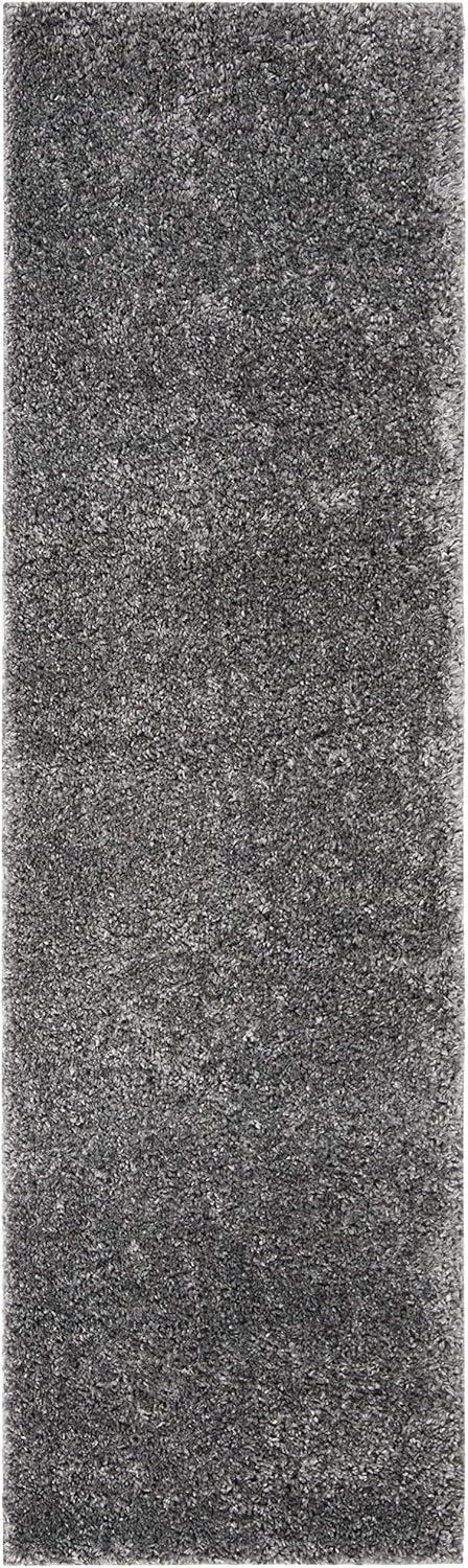 image:imageSAFAVIEH Area Rug 8x10 August Shag Collection Large White Solid Pattern NonShedding amp Easy Cleaning Plush Thick Pile Ideal for Living Room Bedroom Dining Space AUG900AGrey