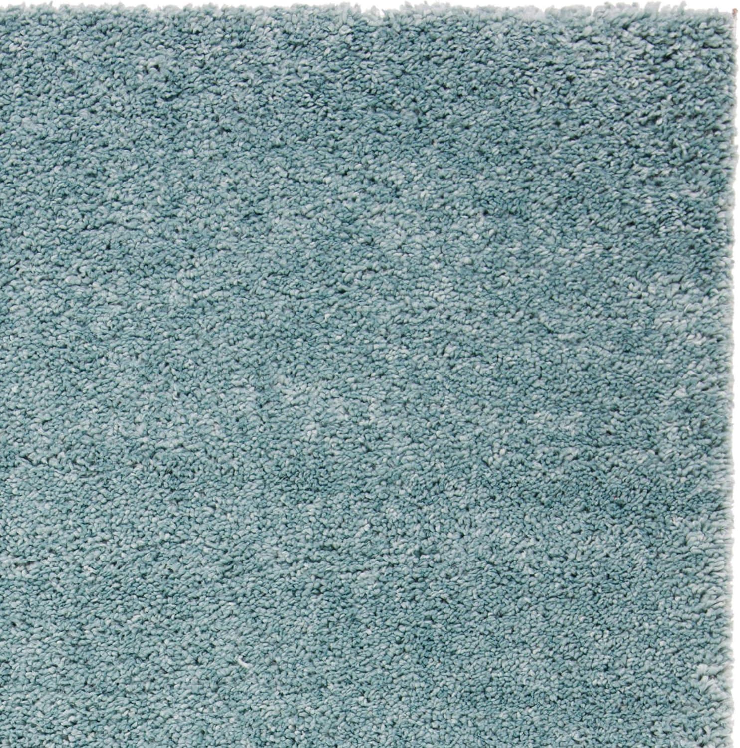 image:imageSAFAVIEH Area Rug 8x10 August Shag Collection Large White Solid Pattern NonShedding amp Easy Cleaning Plush Thick Pile Ideal for Living Room Bedroom Dining Space AUG900AAqua