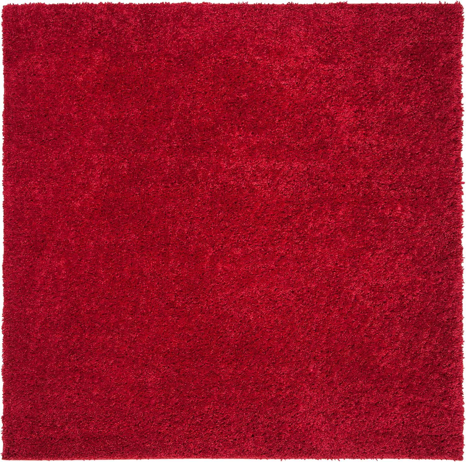image:imageSAFAVIEH Area Rug 8x10 August Shag Collection Large White Solid Pattern NonShedding amp Easy Cleaning Plush Thick Pile Ideal for Living Room Bedroom Dining Space AUG900ARed
