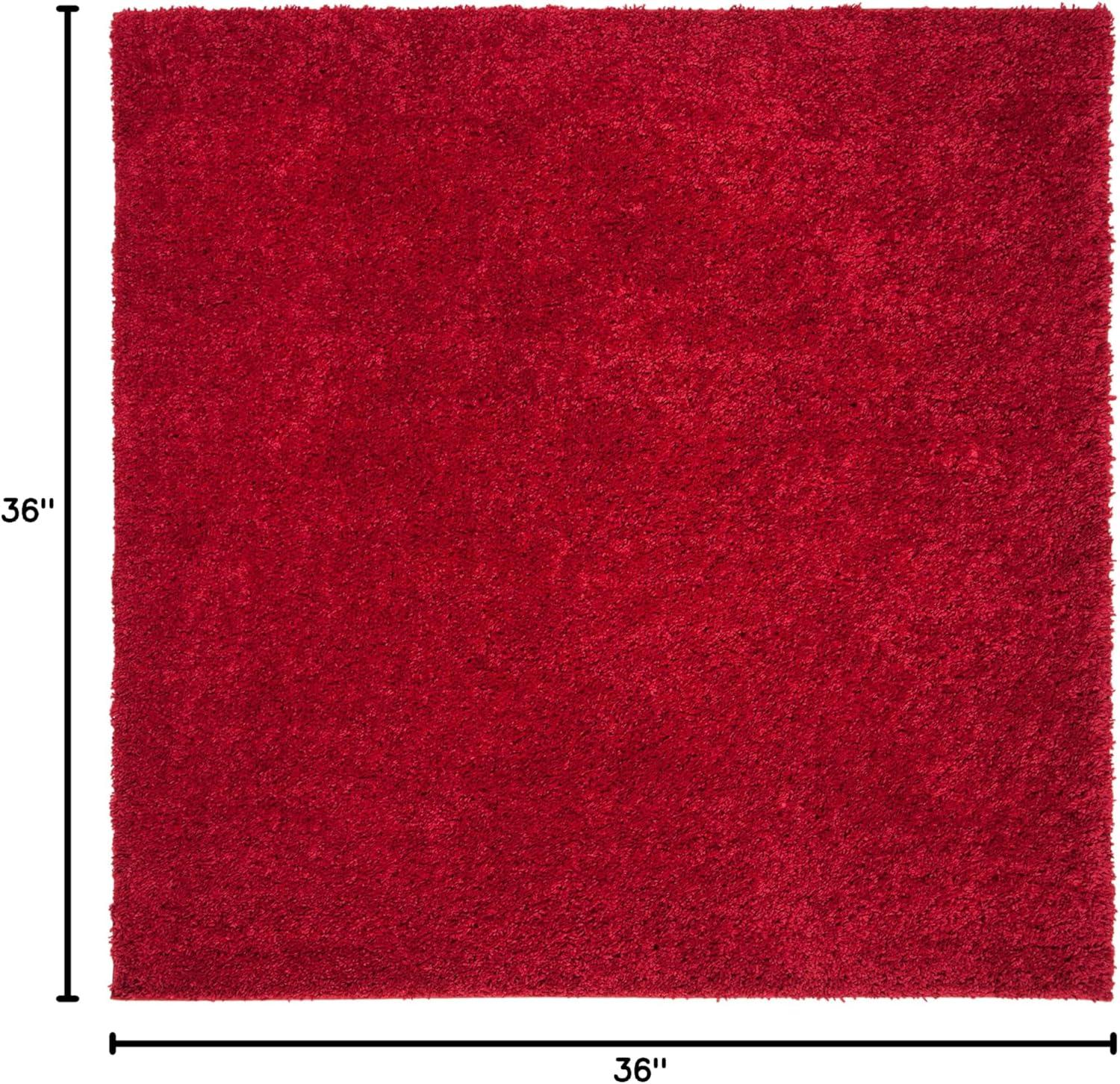 image:imageSAFAVIEH Area Rug 8x10 August Shag Collection Large White Solid Pattern NonShedding amp Easy Cleaning Plush Thick Pile Ideal for Living Room Bedroom Dining Space AUG900ARed