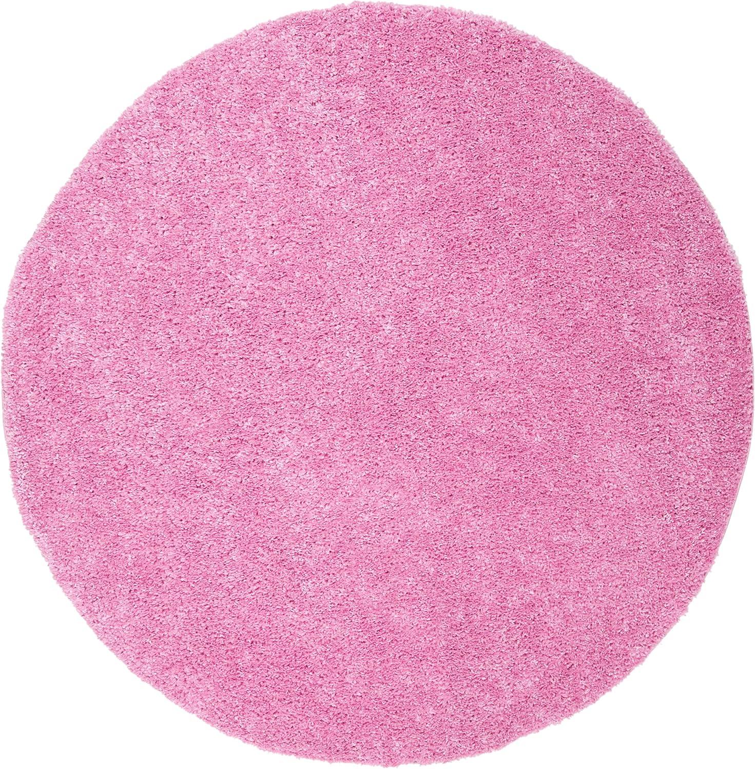 image:imageSAFAVIEH Area Rug 8x10 August Shag Collection Large White Solid Pattern NonShedding amp Easy Cleaning Plush Thick Pile Ideal for Living Room Bedroom Dining Space AUG900APink