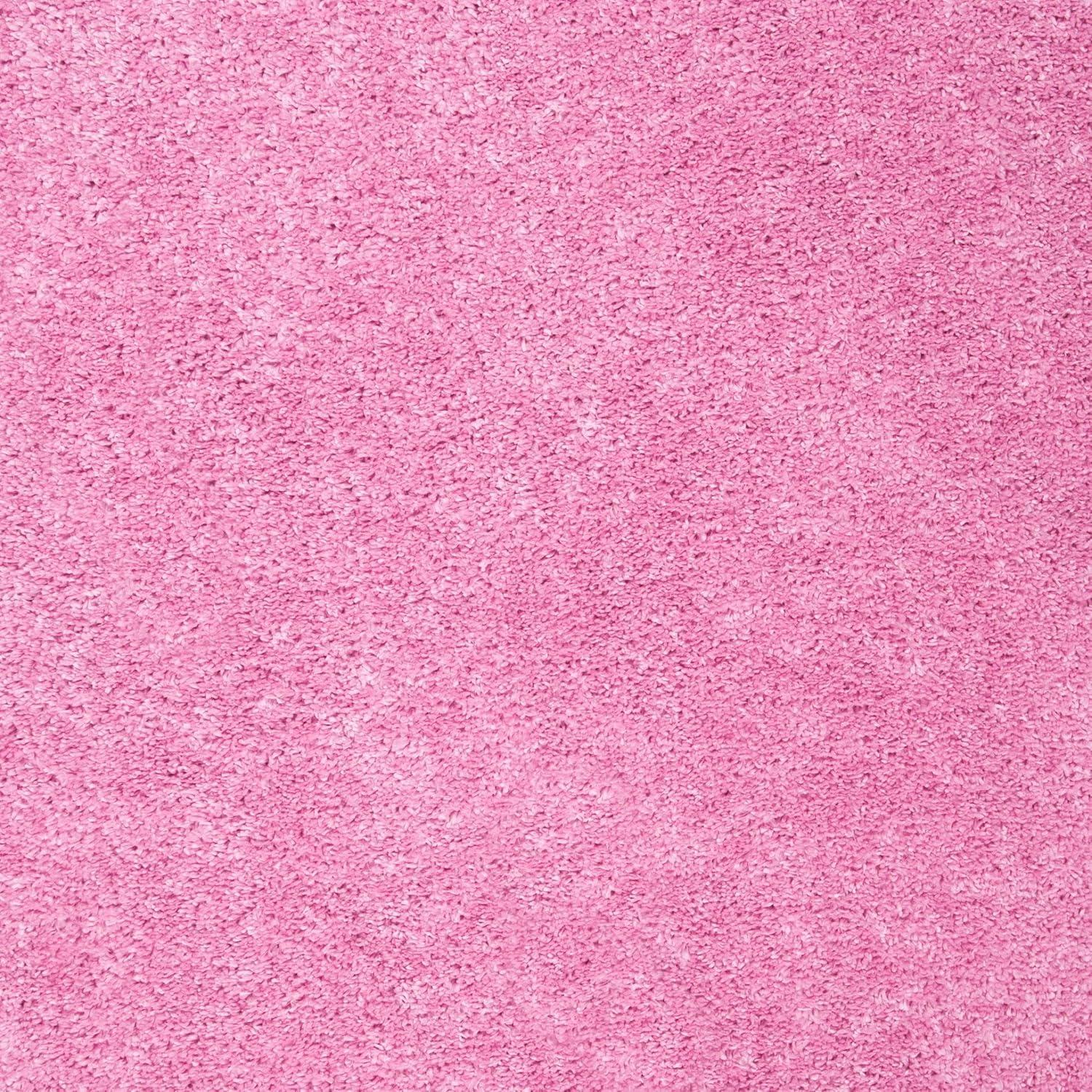 image:imageSAFAVIEH Area Rug 8x10 August Shag Collection Large White Solid Pattern NonShedding amp Easy Cleaning Plush Thick Pile Ideal for Living Room Bedroom Dining Space AUG900APink