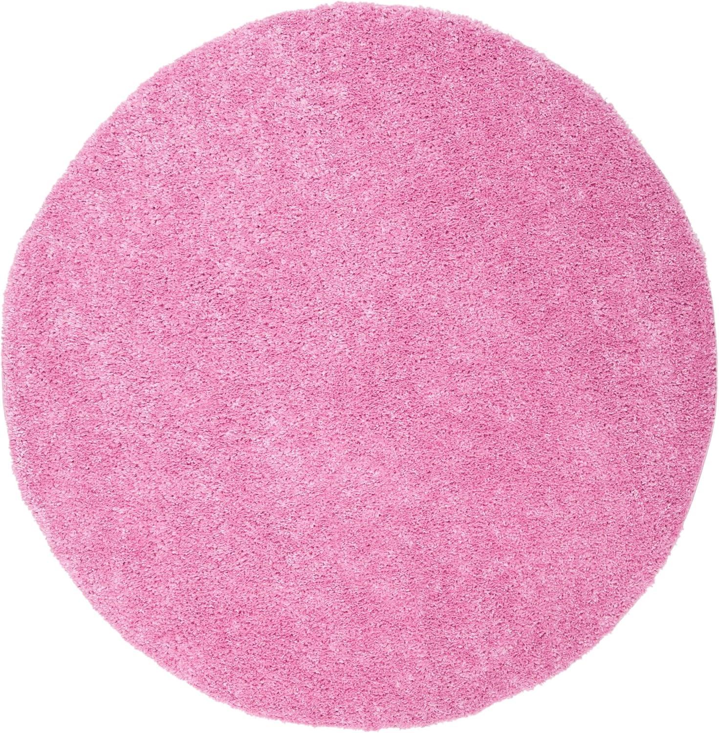 image:imageSAFAVIEH Area Rug 8x10 August Shag Collection Large White Solid Pattern NonShedding amp Easy Cleaning Plush Thick Pile Ideal for Living Room Bedroom Dining Space AUG900APink