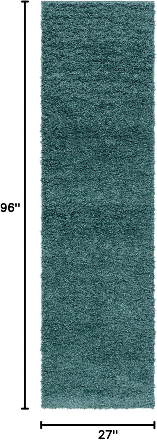 image:imageSAFAVIEH Area Rug 8x10 August Shag Collection Large White Solid Pattern NonShedding amp Easy Cleaning Plush Thick Pile Ideal for Living Room Bedroom Dining Space AUG900AGreen