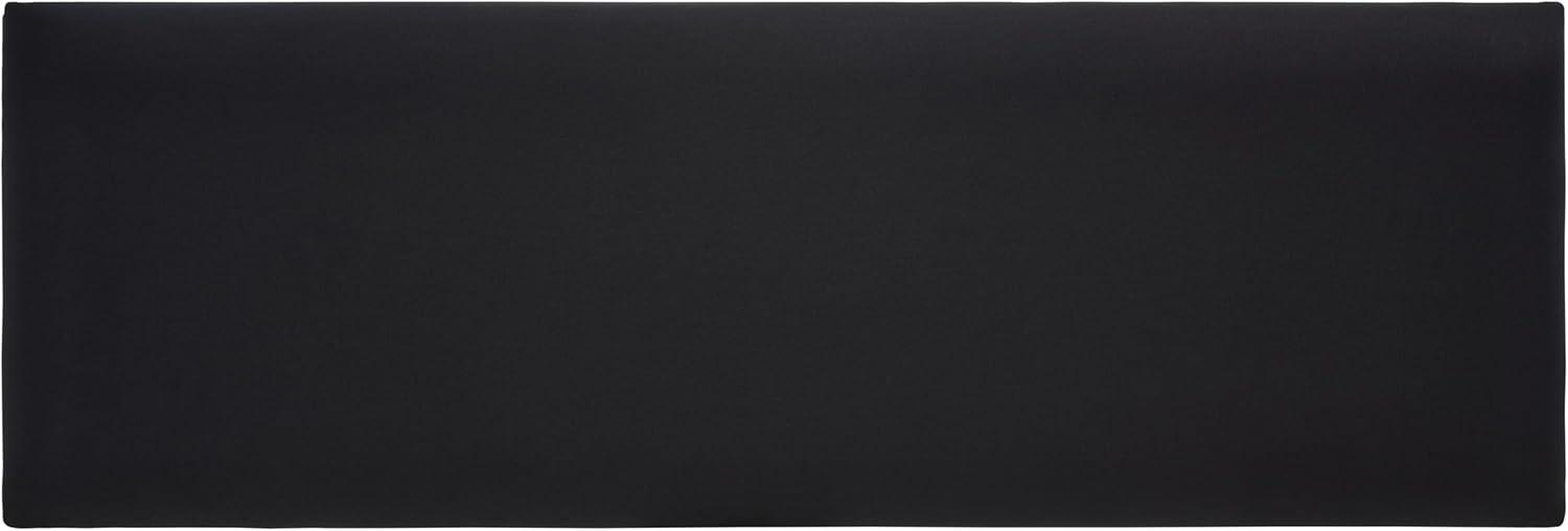 image:imageSAFAVIEH Couture Collection Carmelo Coastal Black Linen Hemp Wrapped BenchBlack