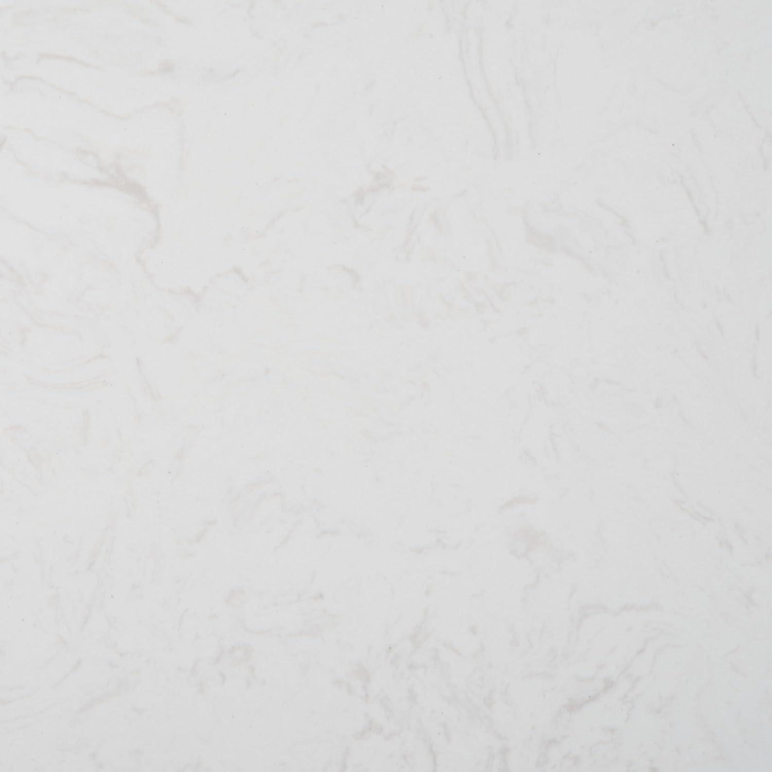 image:imageSAFAVIEH Couture Collection Garcia Natural Solid WoodWhite Marble Top Round Coffee TableNaturalWhite