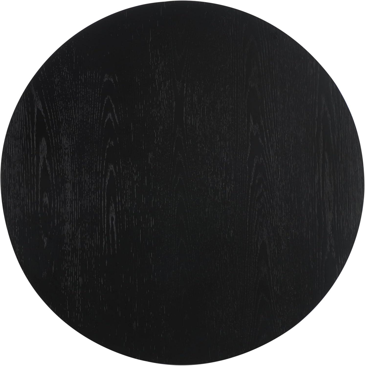 image:imageSAFAVIEH Couture Collection Julianna MidCentury Modern Black Round Coffee TableBlack