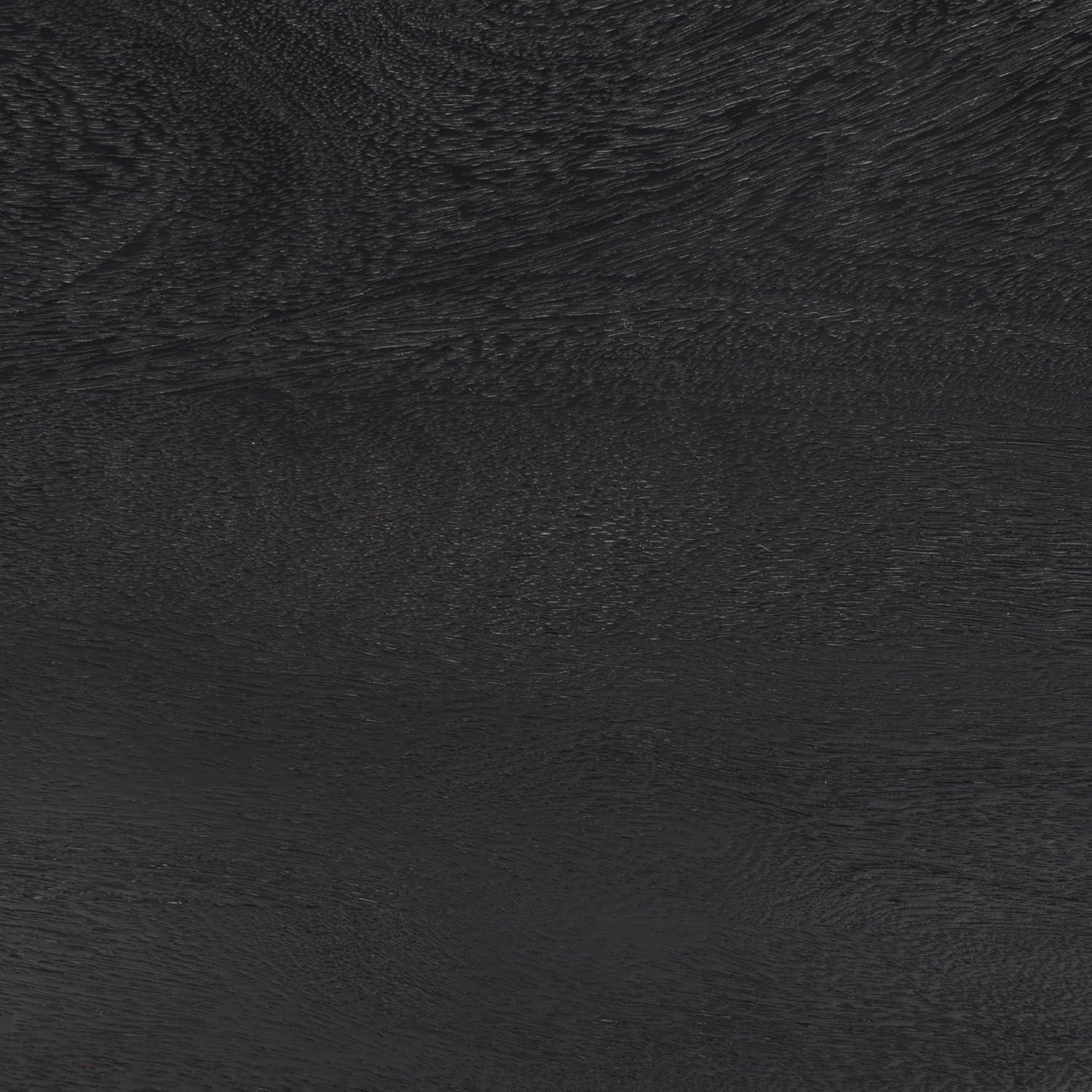 image:imageSAFAVIEH Couture Collection Madilynn Black Solid Wood Round Coffee TableBlack