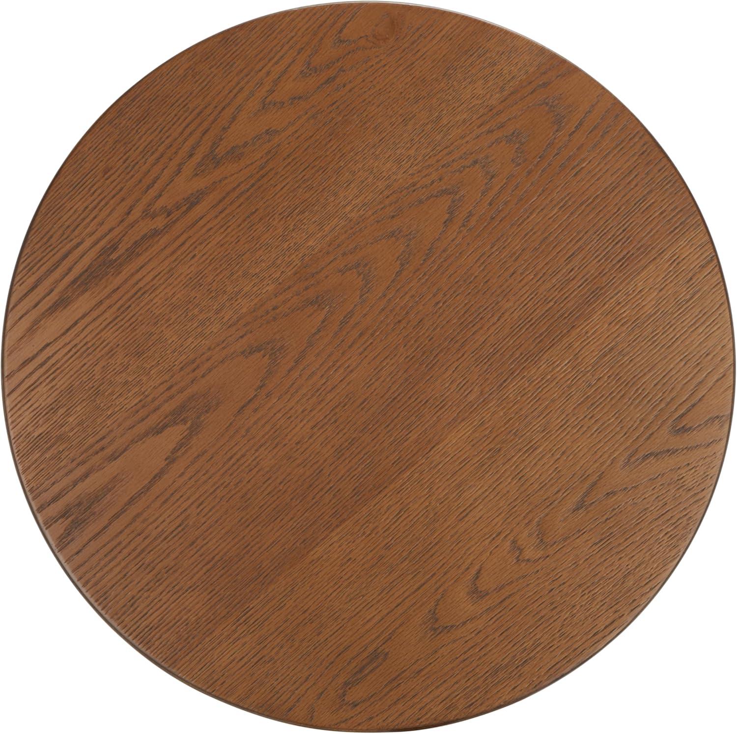 image:imageSAFAVIEH Couture Collection Sasha Medium Oak Veneer Accent TableMedium Oak