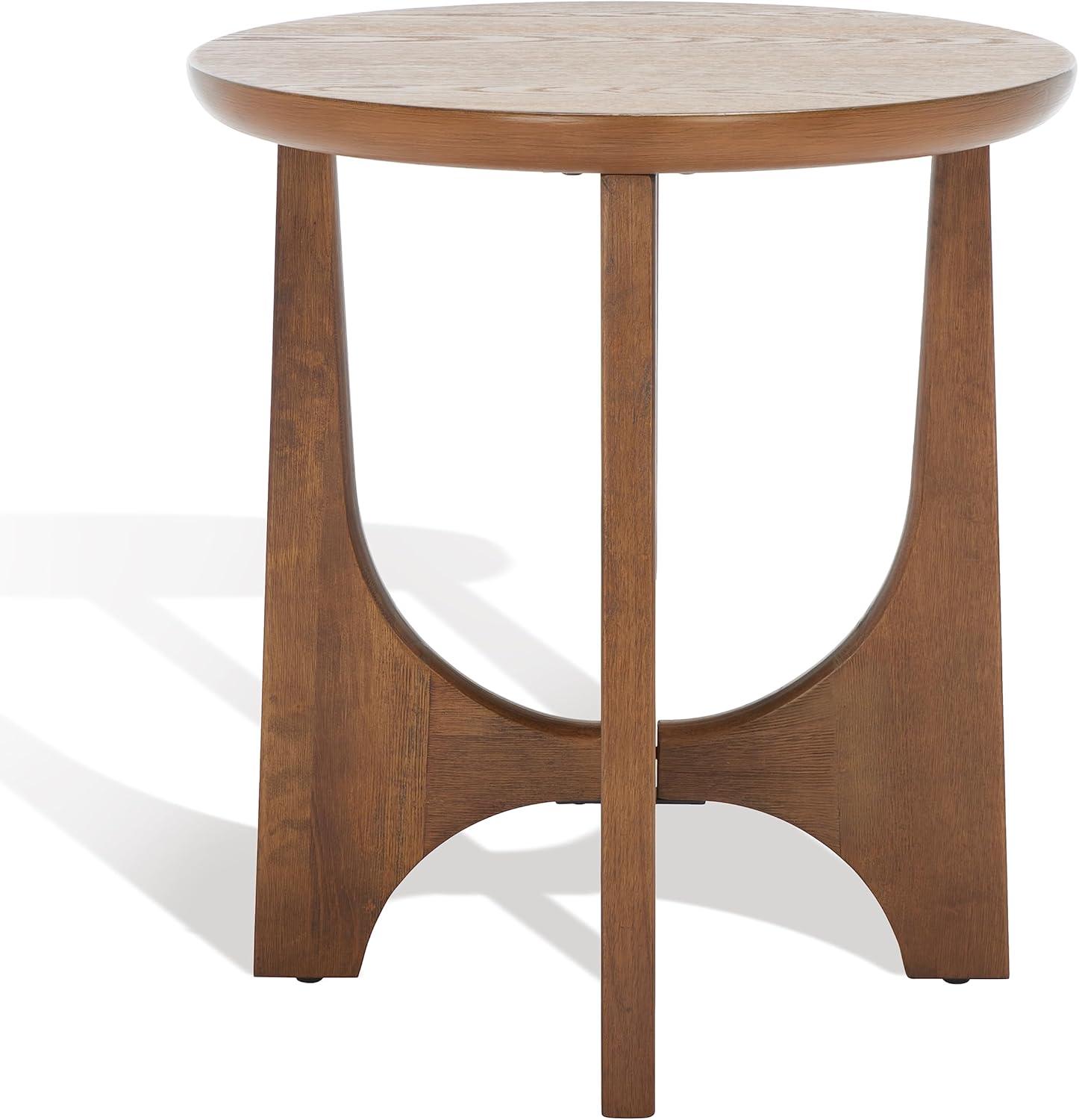 image:imageSAFAVIEH Couture Collection Sasha Medium Oak Veneer Accent TableMedium Oak