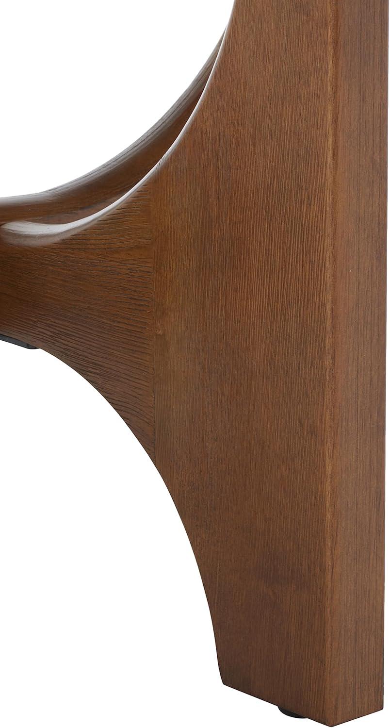 image:imageSAFAVIEH Couture Collection Sasha Medium Oak Veneer Accent TableMedium Oak