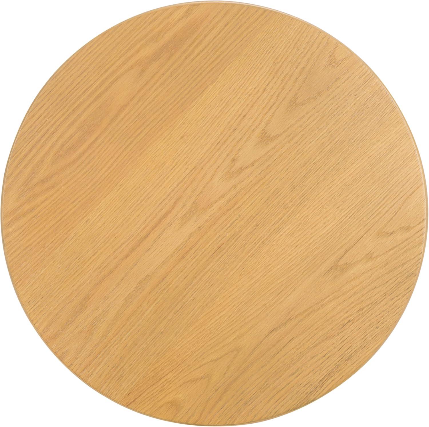 image:imageSAFAVIEH Couture Collection Sasha Medium Oak Veneer Accent TableNatural